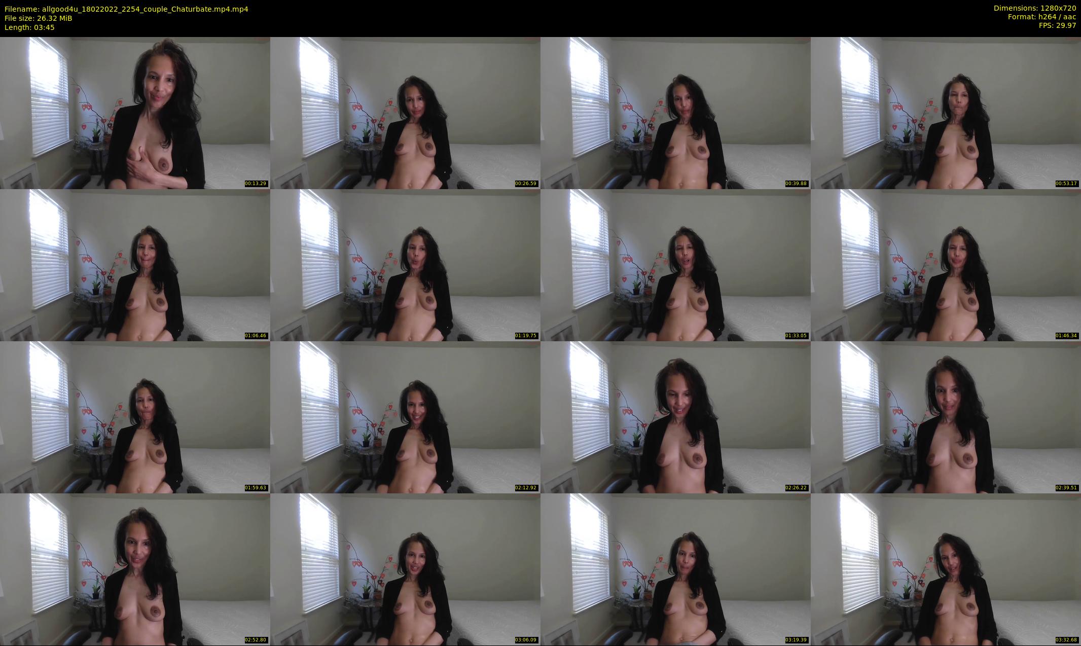 allgood4u — 4 minute Chaturbate couple cam show recording, 720p, Feb 18, 2022