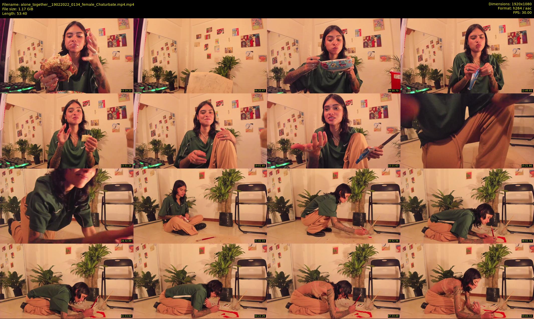 alone_together_ — 54 minute Chaturbate female cam show recording, 1080p, Feb 19, 2022