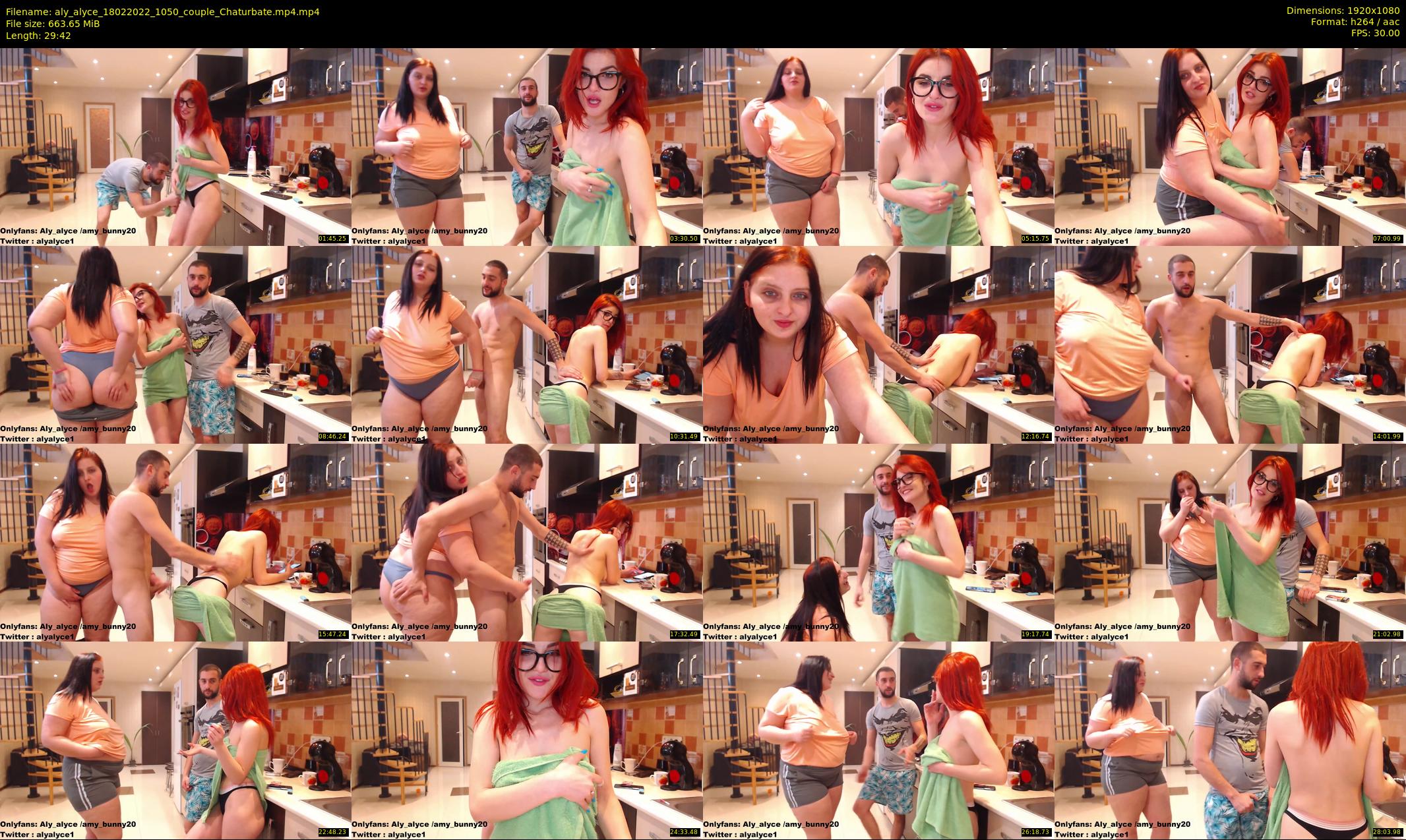 aly_alyce — 30 minute Chaturbate female cam show recording, 1080p, Feb 18, 2022