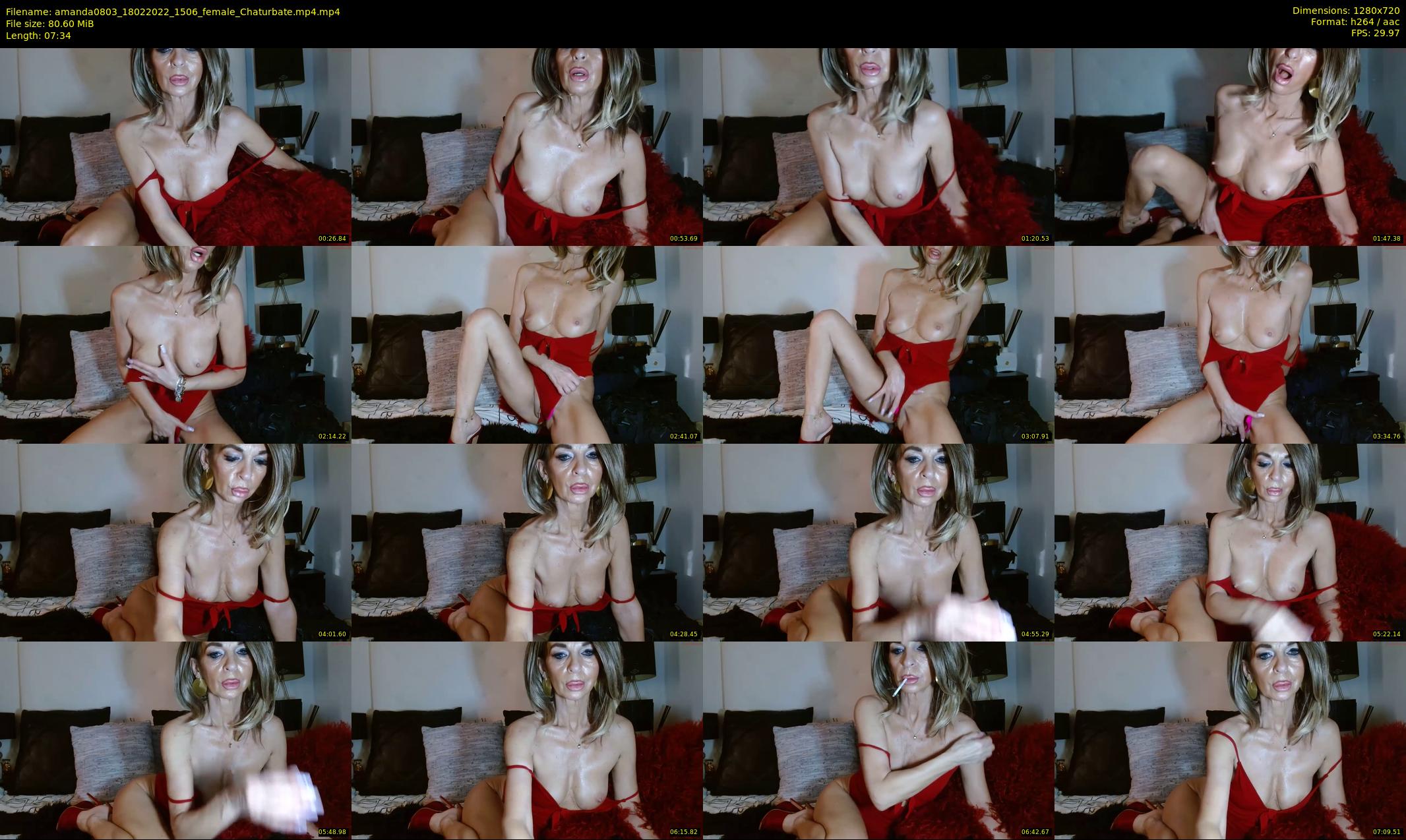 amanda0803 — 8 minute Chaturbate female cam show recording, 720p, Feb 18, 2022