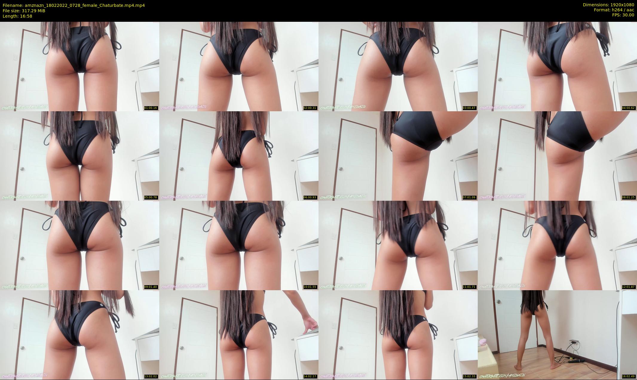 amznazn — 17 minute Chaturbate female cam show recording, 1080p, Feb 18, 2022