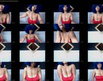 angelik_blue — 91 minute Chaturbate female cam show recording, 720p, Feb 18, 2022