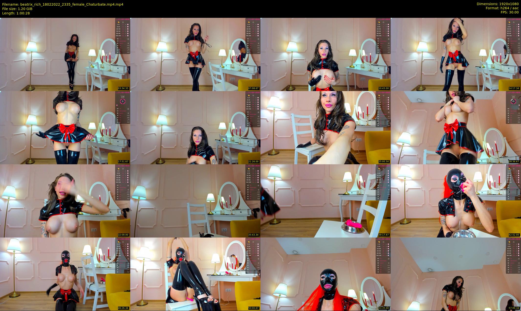 beatrix_rich — 61 minute Chaturbate female cam show recording, 1080p, Feb 18, 2022