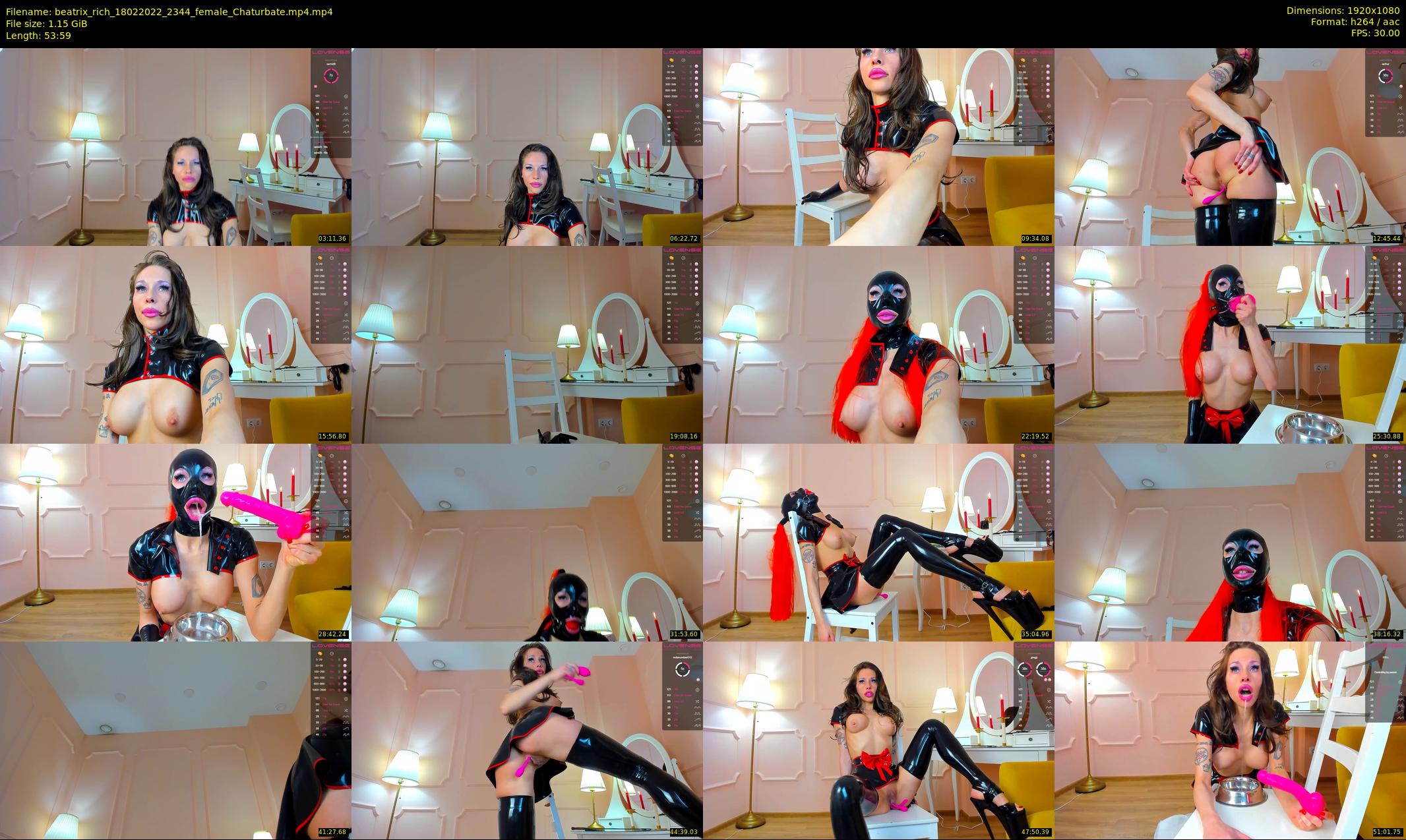 beatrix_rich — 54 minute Chaturbate female cam show recording, 1080p, Feb 18, 2022