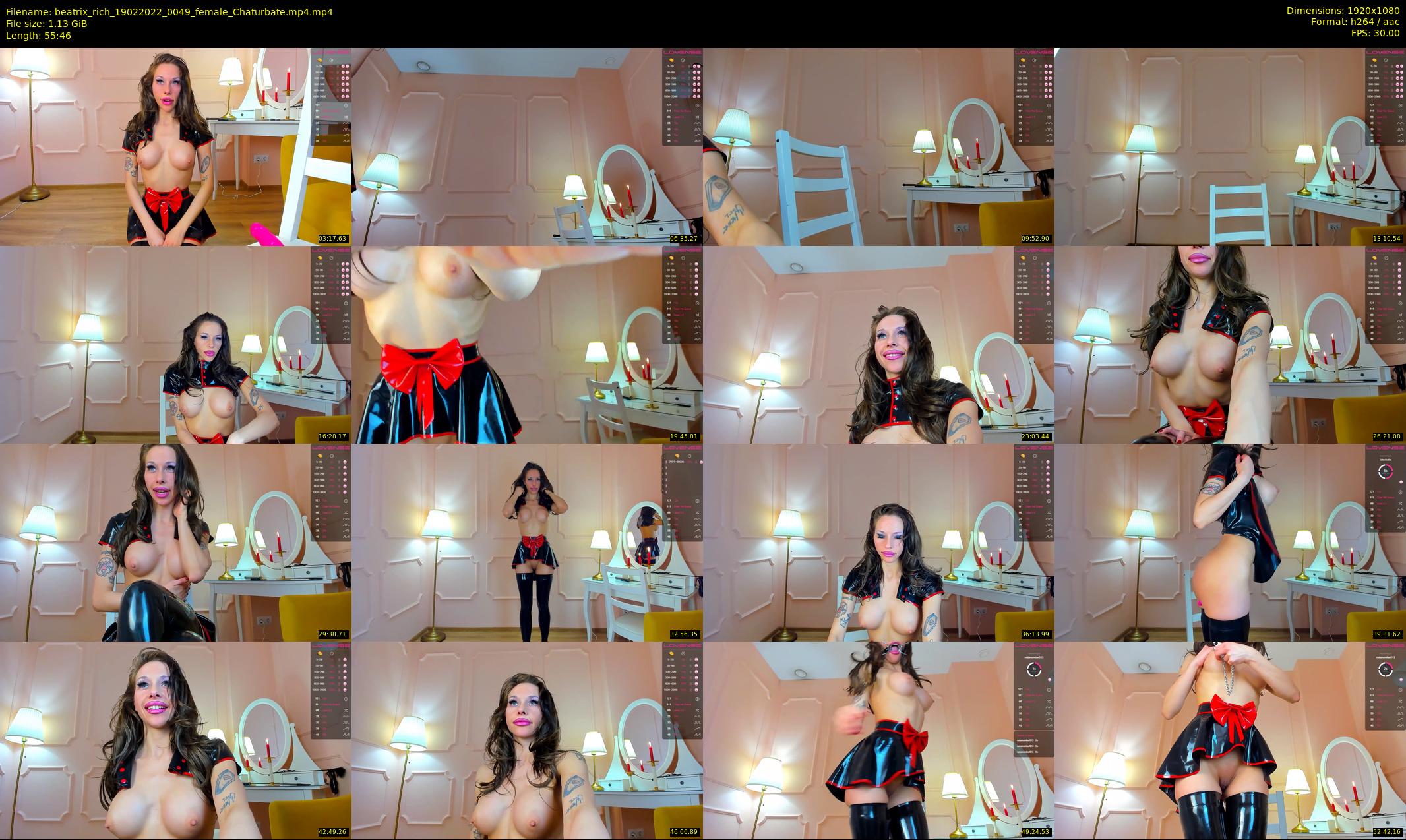 beatrix_rich — 56 minute Chaturbate female cam show recording, 1080p, Feb 19, 2022