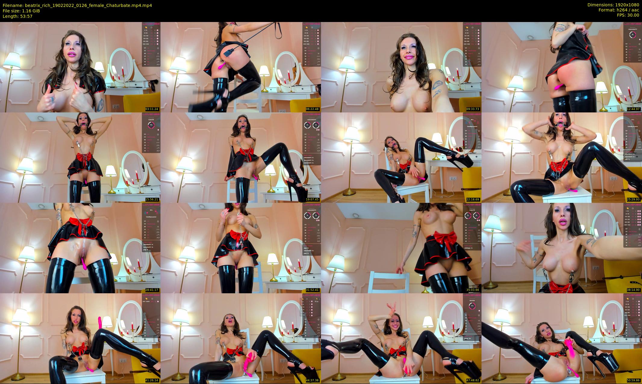 beatrix_rich — 54 minute Chaturbate female cam show recording, 1080p, Feb 19, 2022