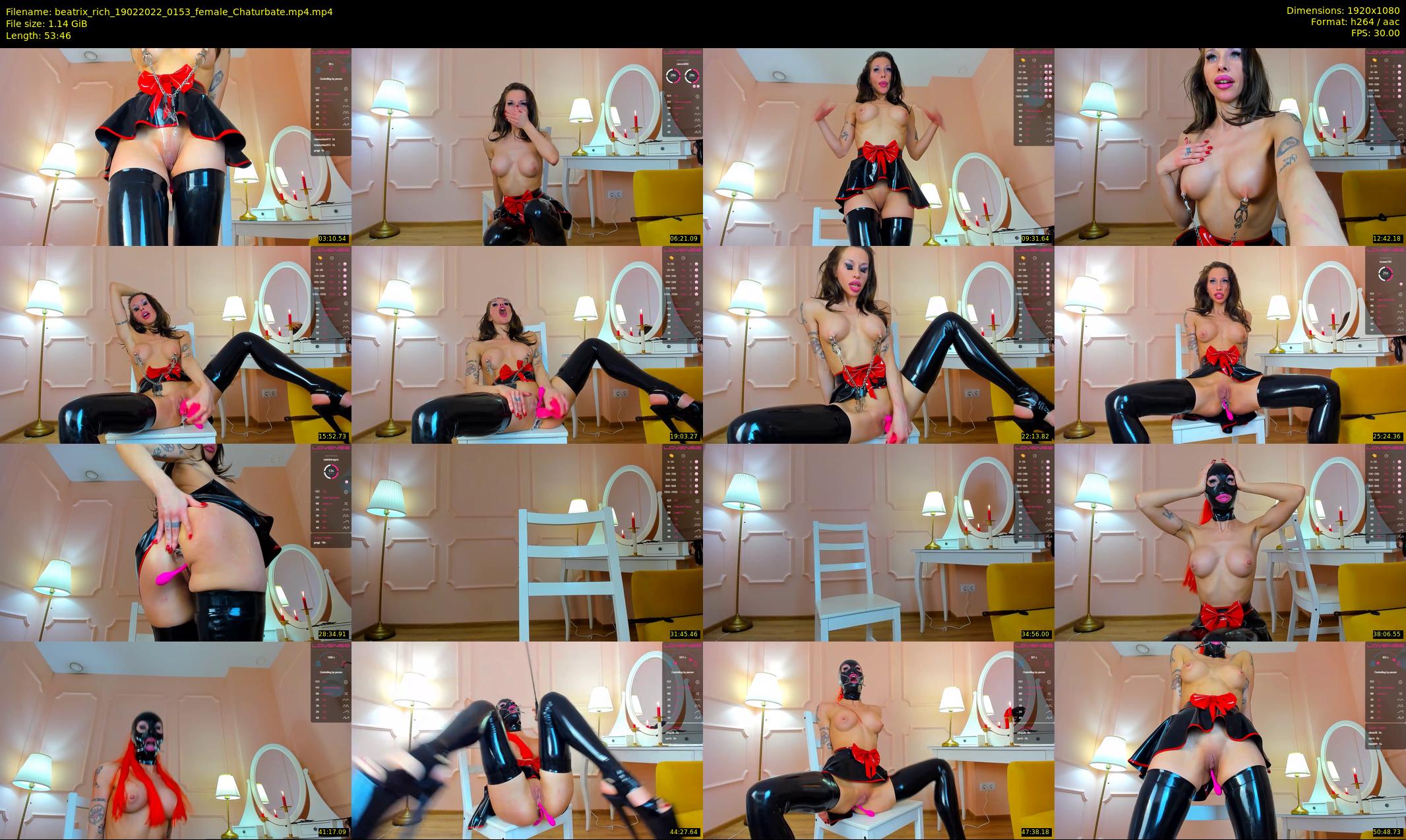 beatrix_rich — 54 minute Chaturbate female cam show recording, 1080p, Feb 19, 2022
