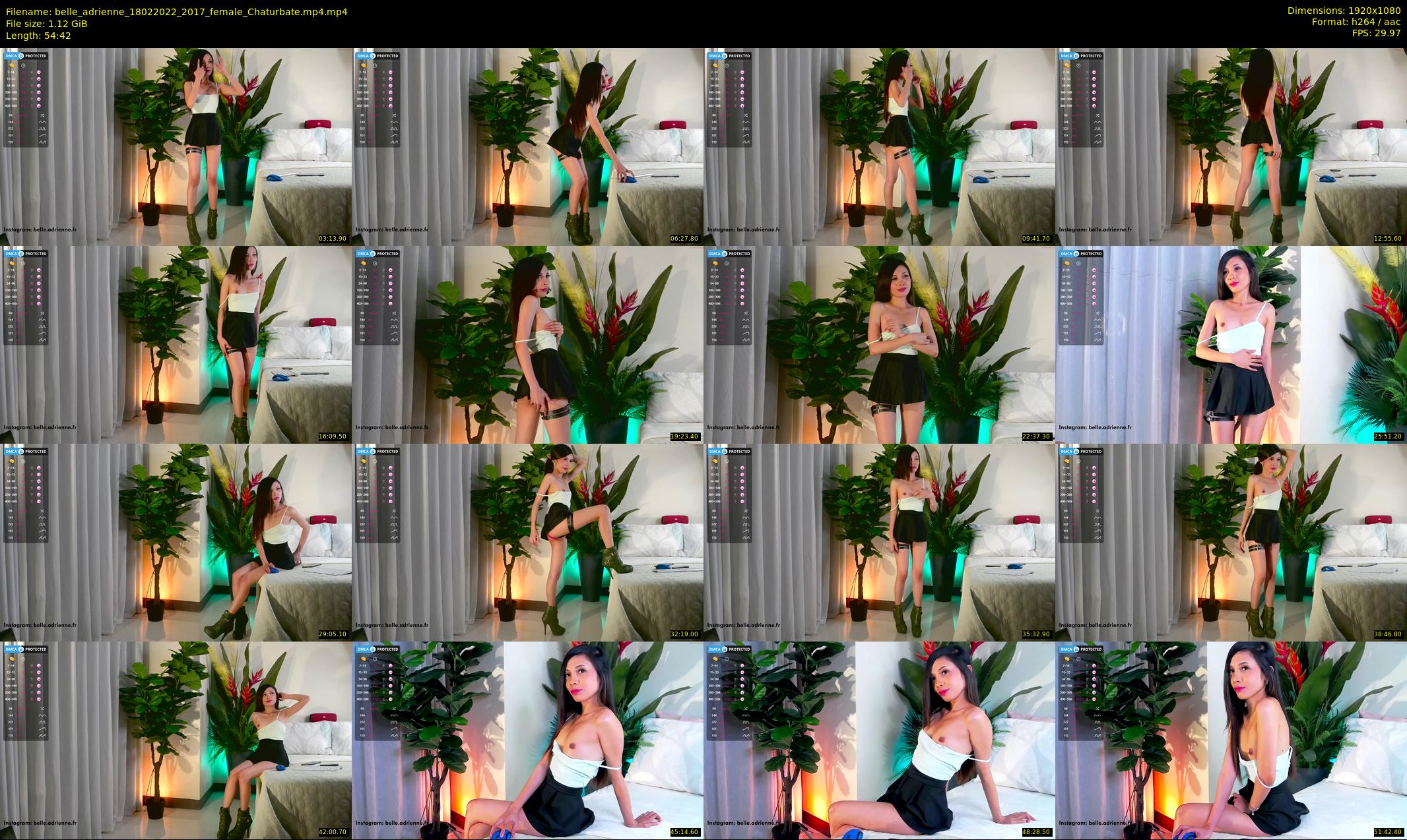 belle_adrienne — 55 minute Chaturbate couple cam show recording, 1080p, Feb 18, 2022