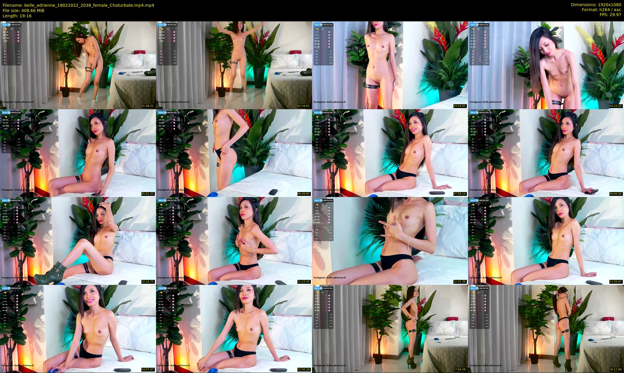 belle_adrienne — 20 minute Chaturbate couple cam show recording, 1080p, Feb 18, 2022