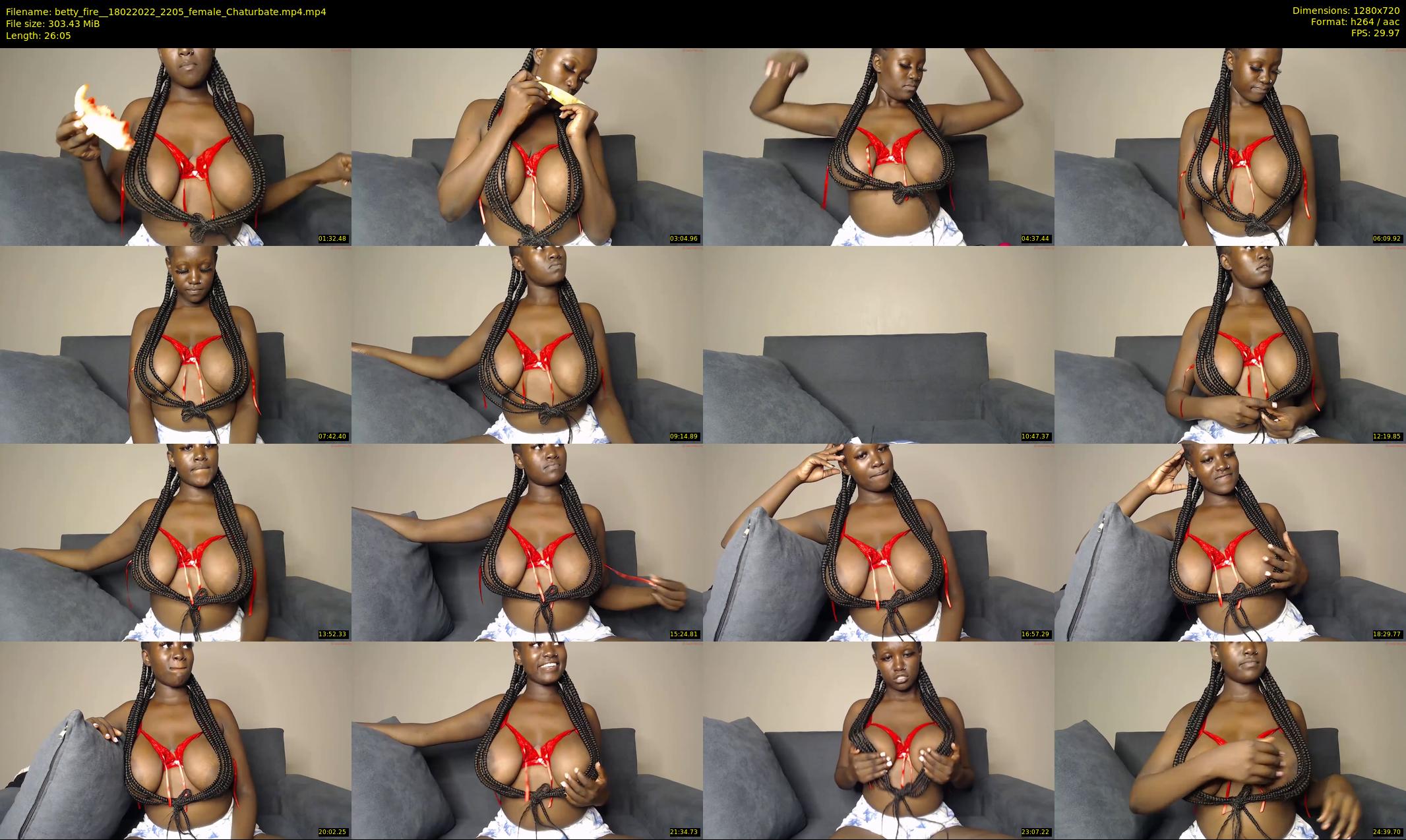 betty_fire_ — 27 minute Chaturbate female cam show recording, 720p, Feb 18, 2022