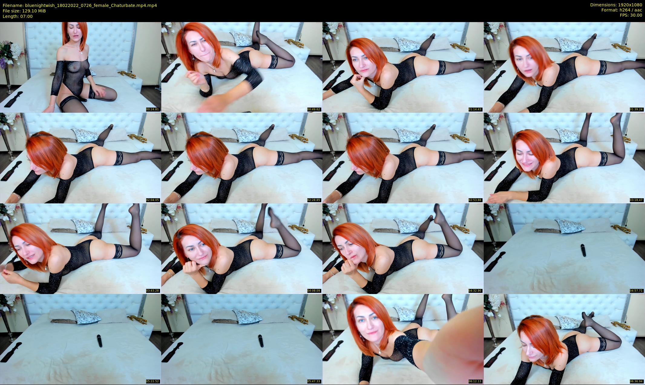 bluenightwish — 7 minute Chaturbate female cam show recording, 1080p, Feb 18, 2022