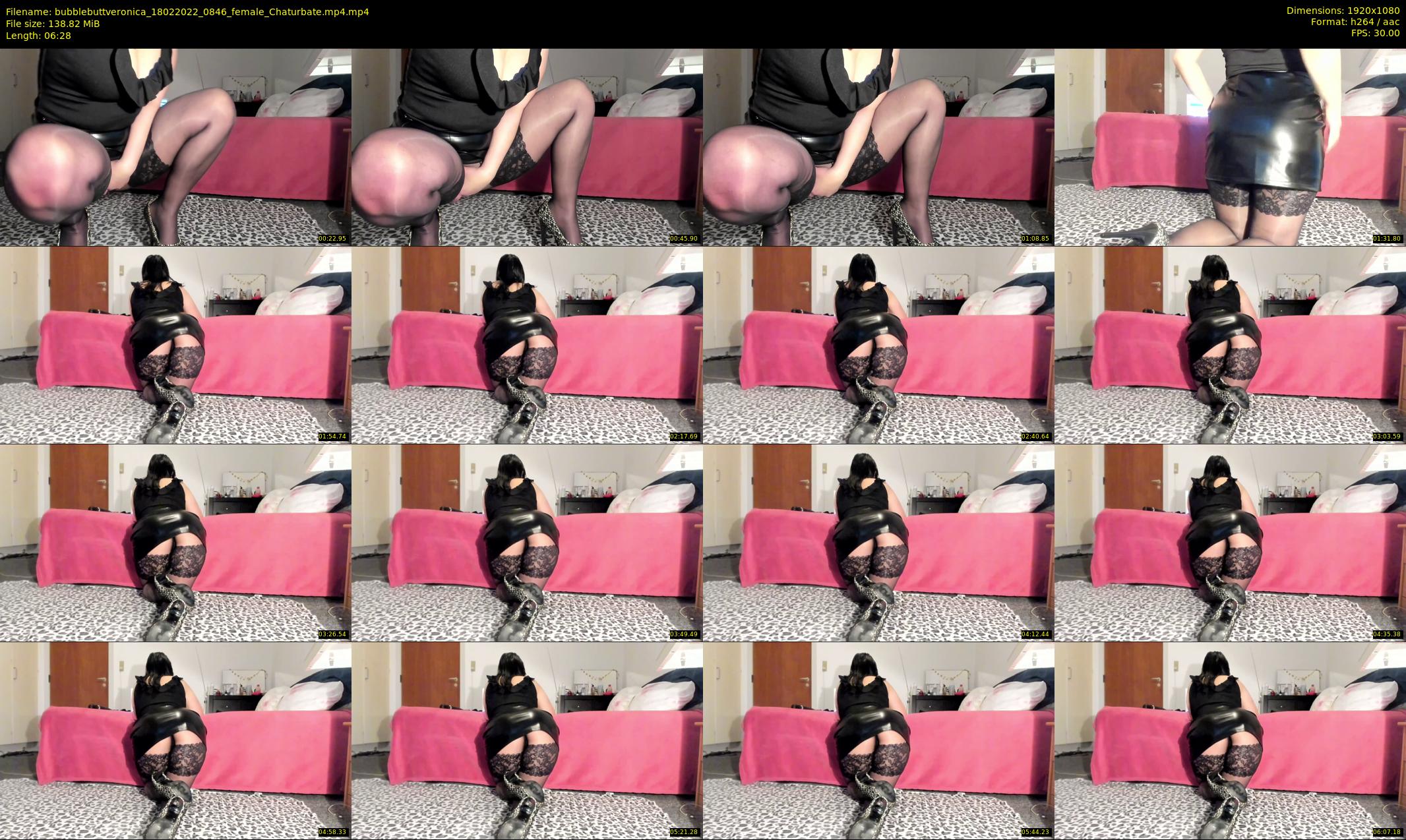 bubblebuttveronica — 7 minute Chaturbate female cam show recording, 1080p, Feb 18, 2022