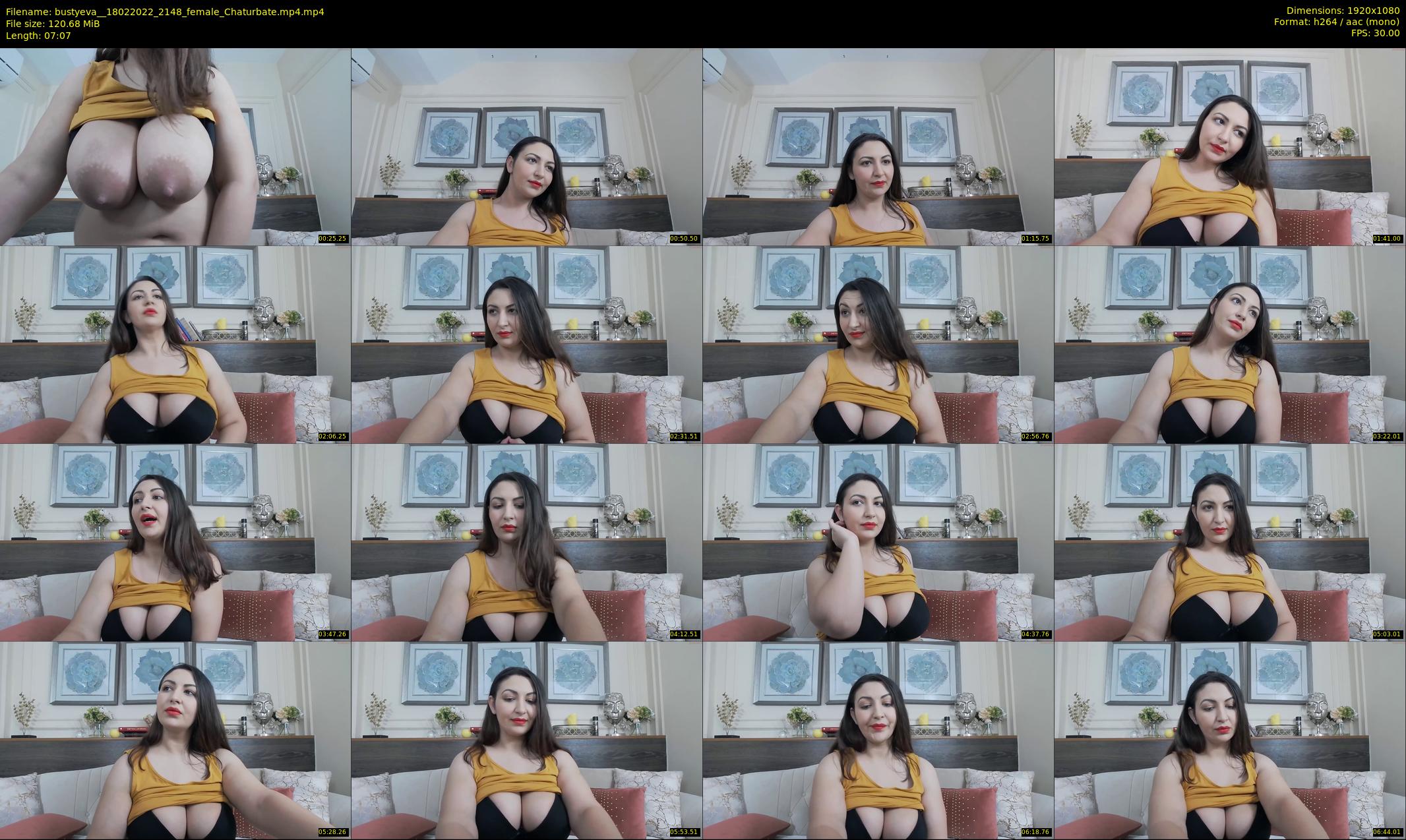 bustyeva_ — 8 minute Chaturbate female cam show recording, 1080p, Feb 18, 2022