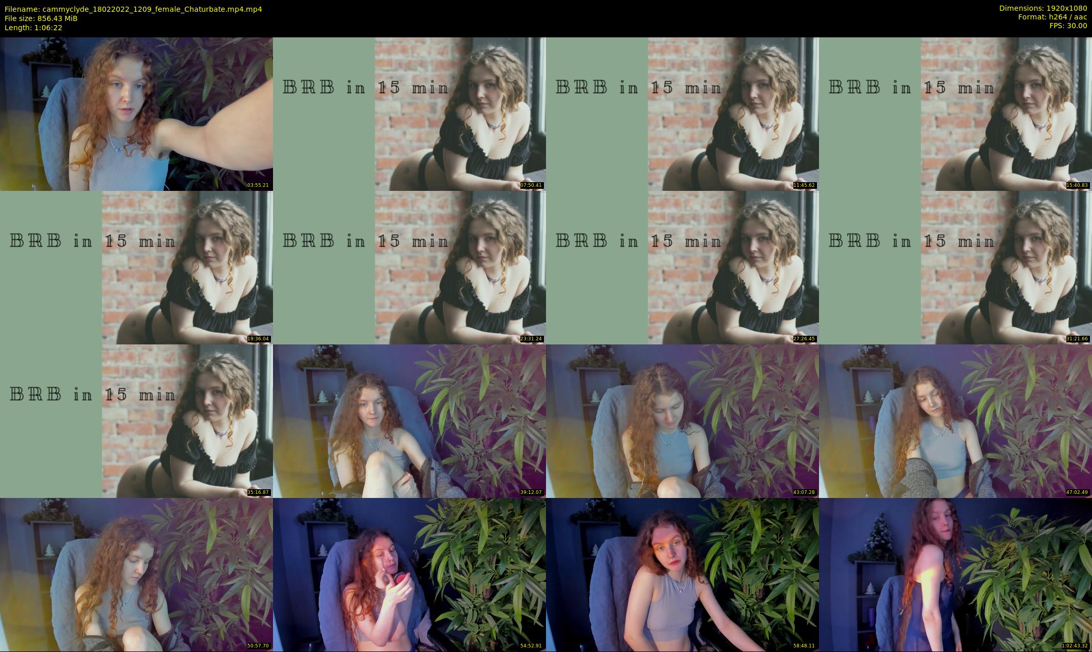 cammyclyde — 67 minute Chaturbate female cam show recording, 1080p, Feb 18, 2022