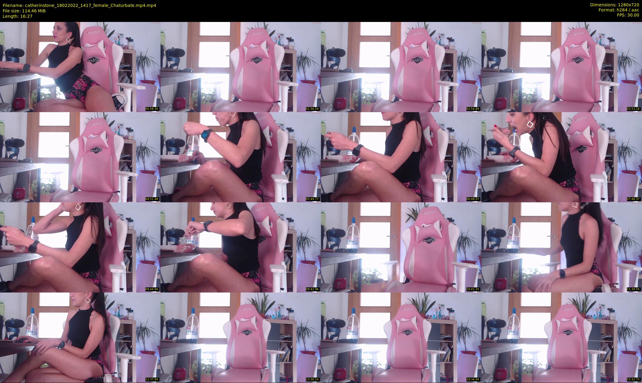 catherinstone — 17 minute Chaturbate female cam show recording, 720p, Feb 18, 2022