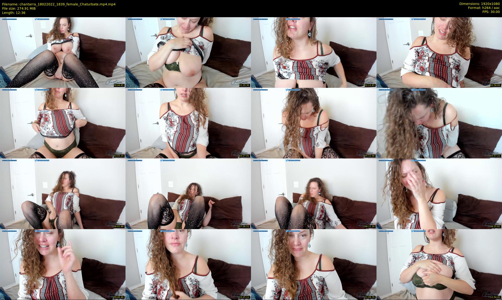 chantarra — 13 minute Chaturbate female cam show recording, 1080p, Feb 18, 2022