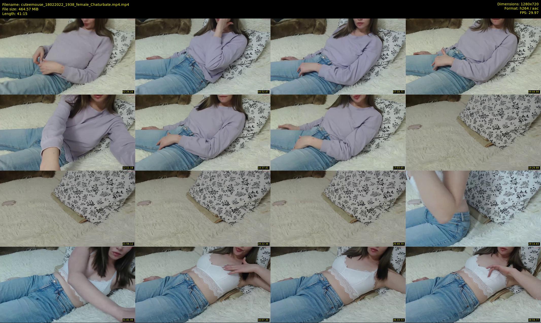 cuteemouse — 42 minute Chaturbate female cam show recording, 720p, Feb 18, 2022