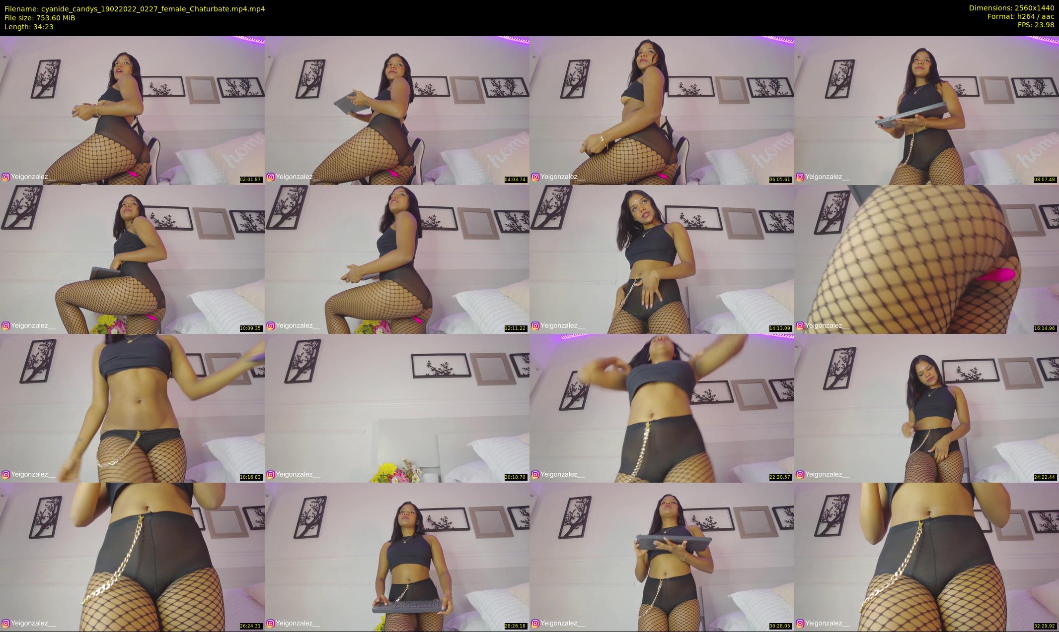 cyanide_candys — 35 minute Chaturbate female cam show recording, 1080p, Feb 19, 2022