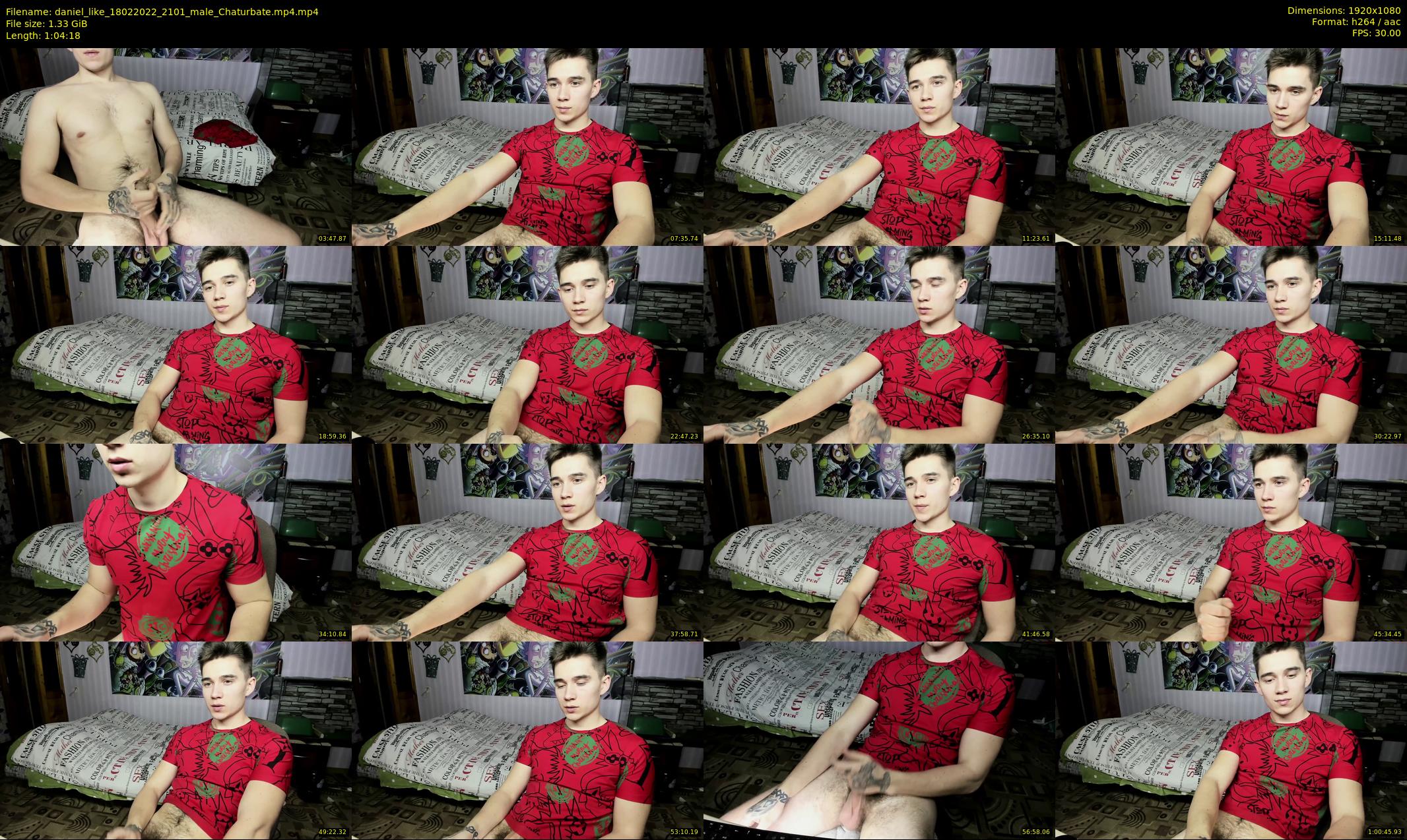 daniel_like — 65 minute Chaturbate male cam show recording, 1080p, Feb 18, 2022