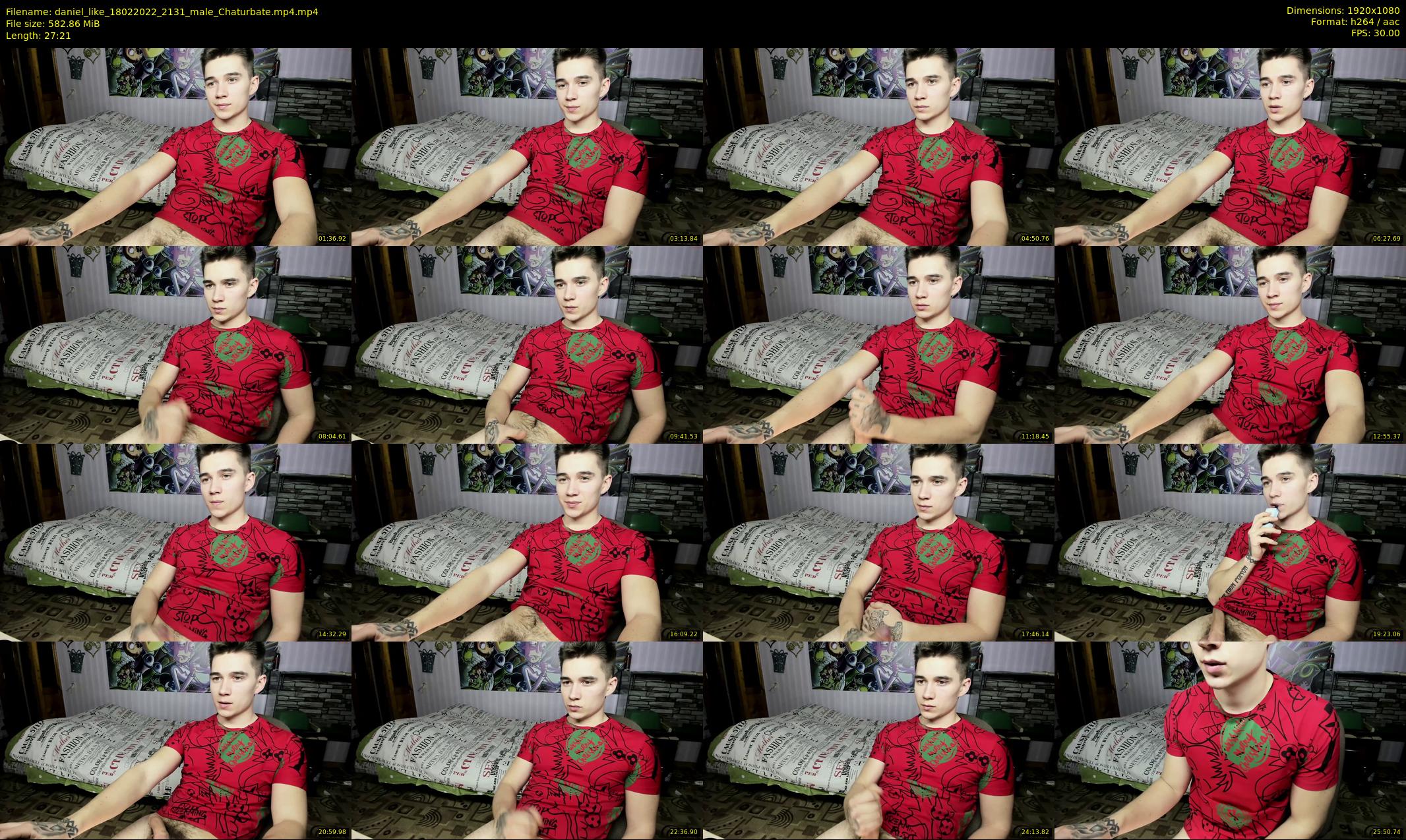daniel_like — 28 minute Chaturbate male cam show recording, 1080p, Feb 18, 2022