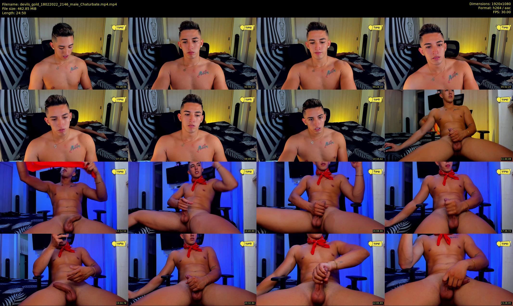devils_gold — 25 minute Chaturbate male cam show recording, 1080p, Feb 18, 2022