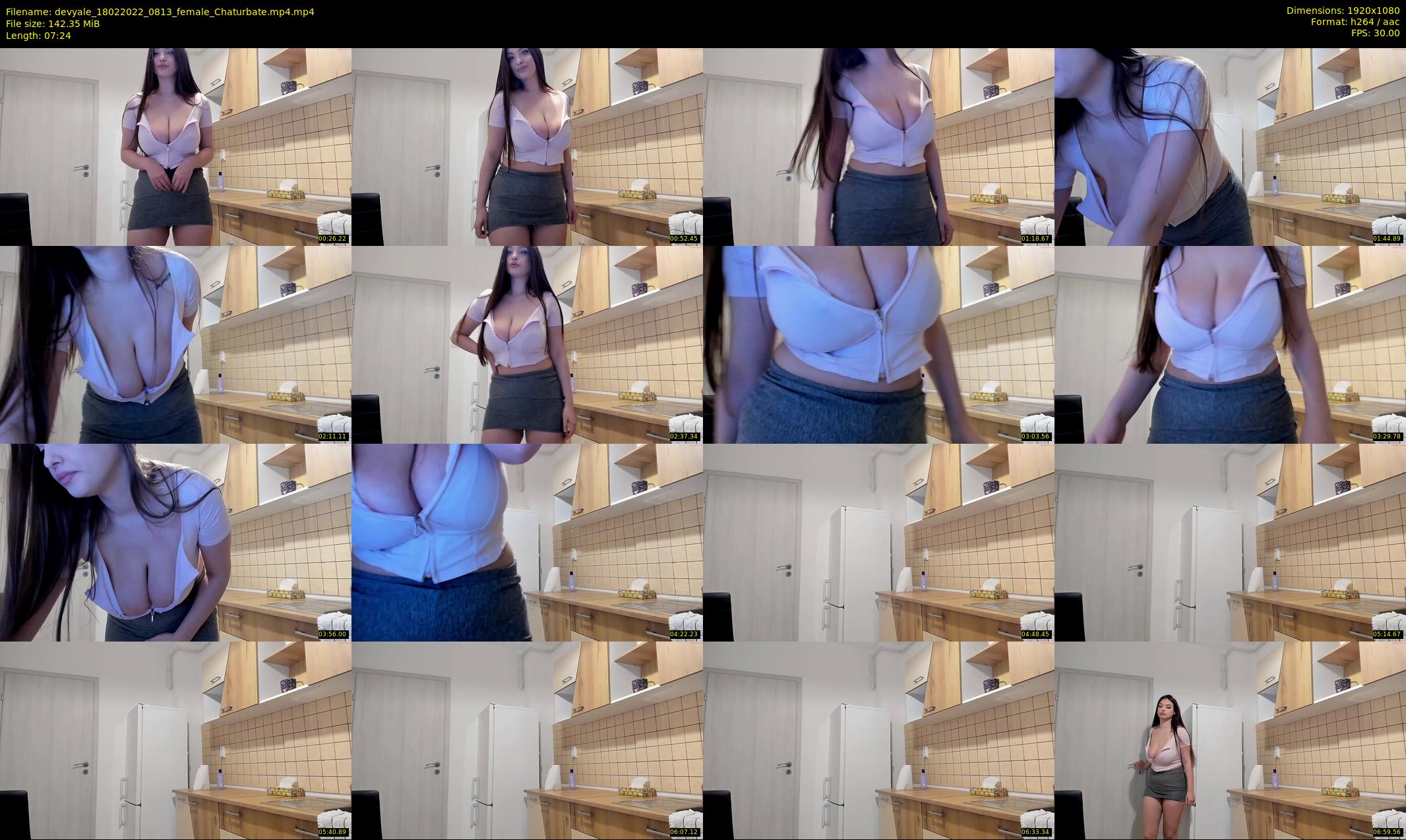 devyale — 8 minute Chaturbate female cam show recording, 1080p, Feb 18, 2022