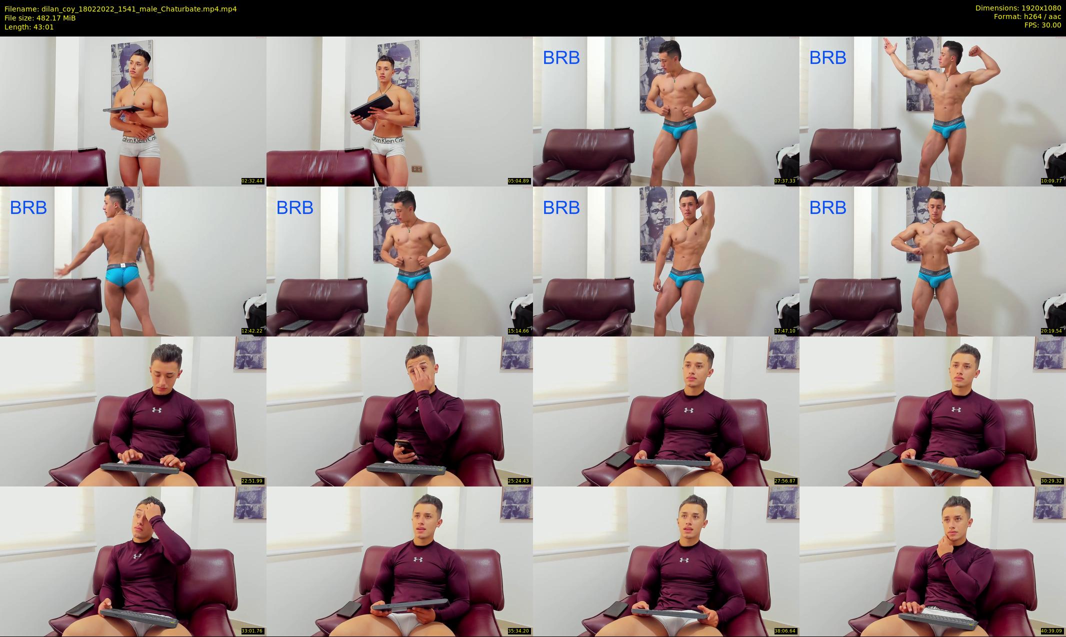 dilan_coy — 44 minute Chaturbate male cam show recording, 1080p, Feb 18, 2022