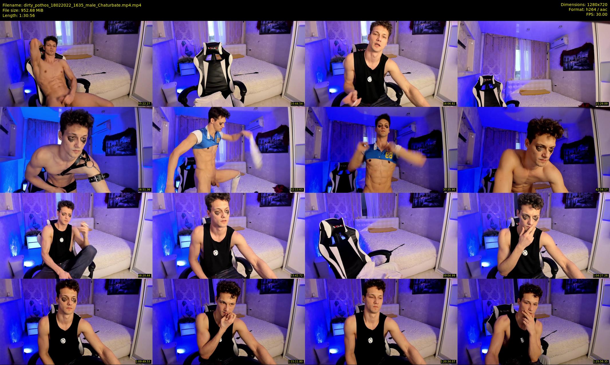 dirty_pothos — 91 minute Chaturbate male cam show recording, 720p, Feb 18, 2022