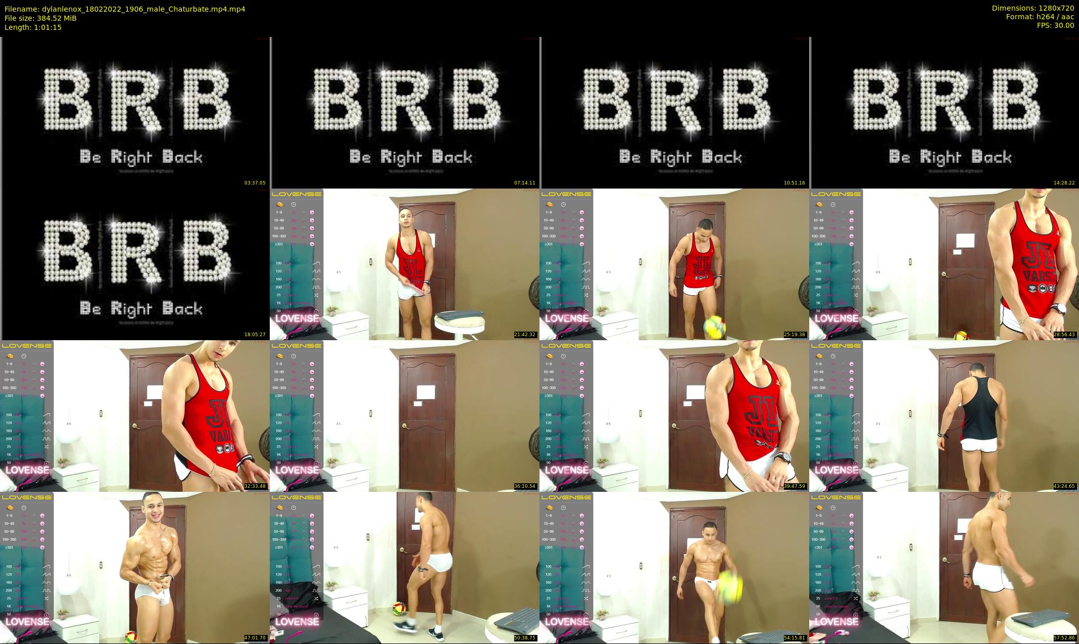 dylanlenox — 62 minute Chaturbate male cam show recording, 720p, Feb 18, 2022