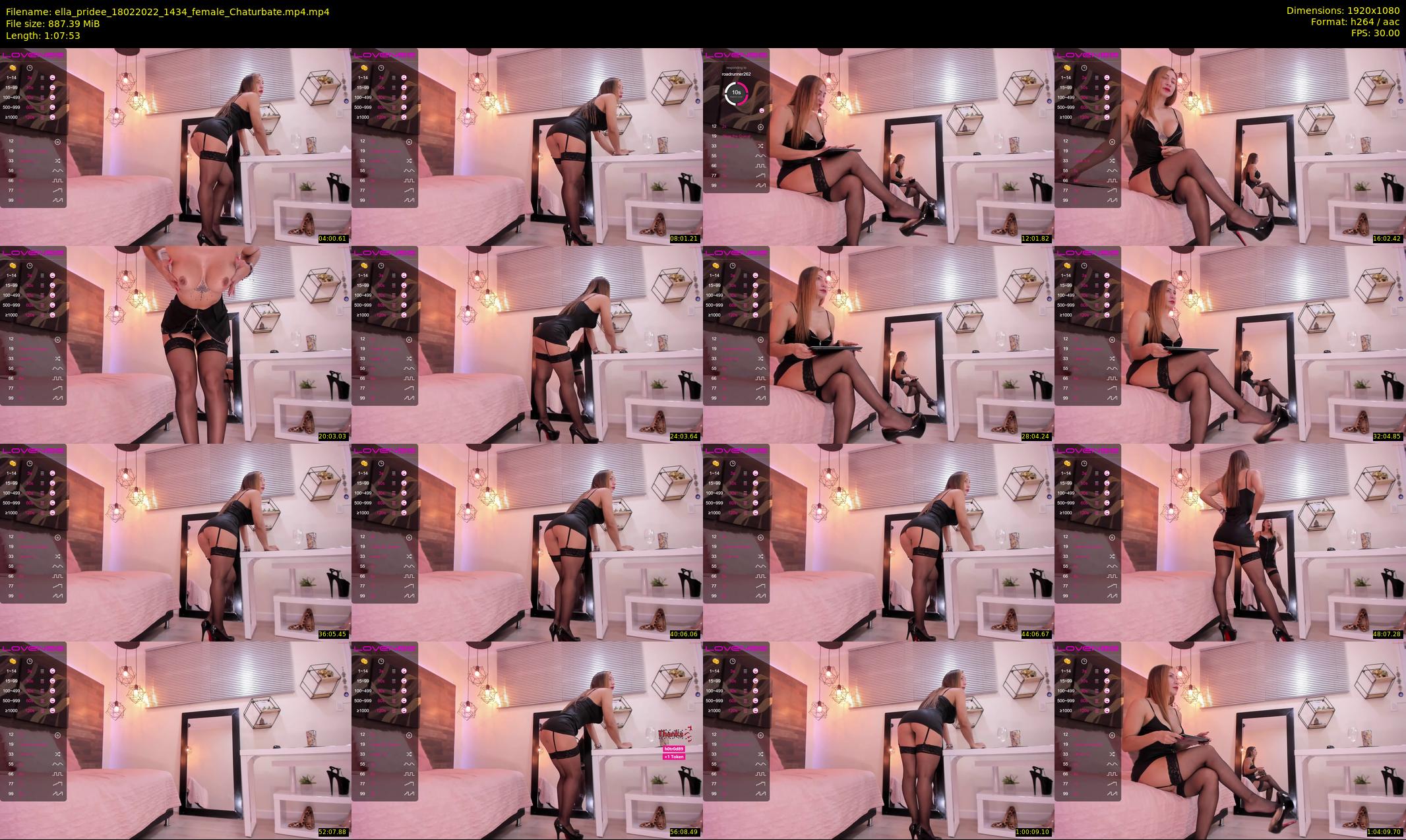 ella_pridee — 68 minute Chaturbate female cam show recording, 1080p, Feb 18, 2022