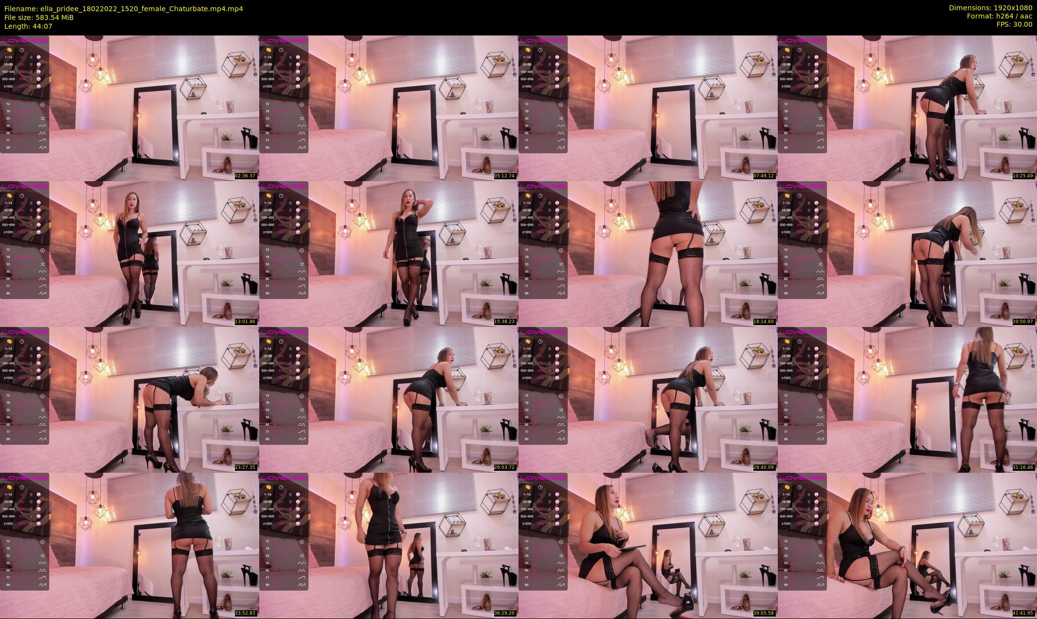 ella_pridee — 45 minute Chaturbate female cam show recording, 1080p, Feb 18, 2022