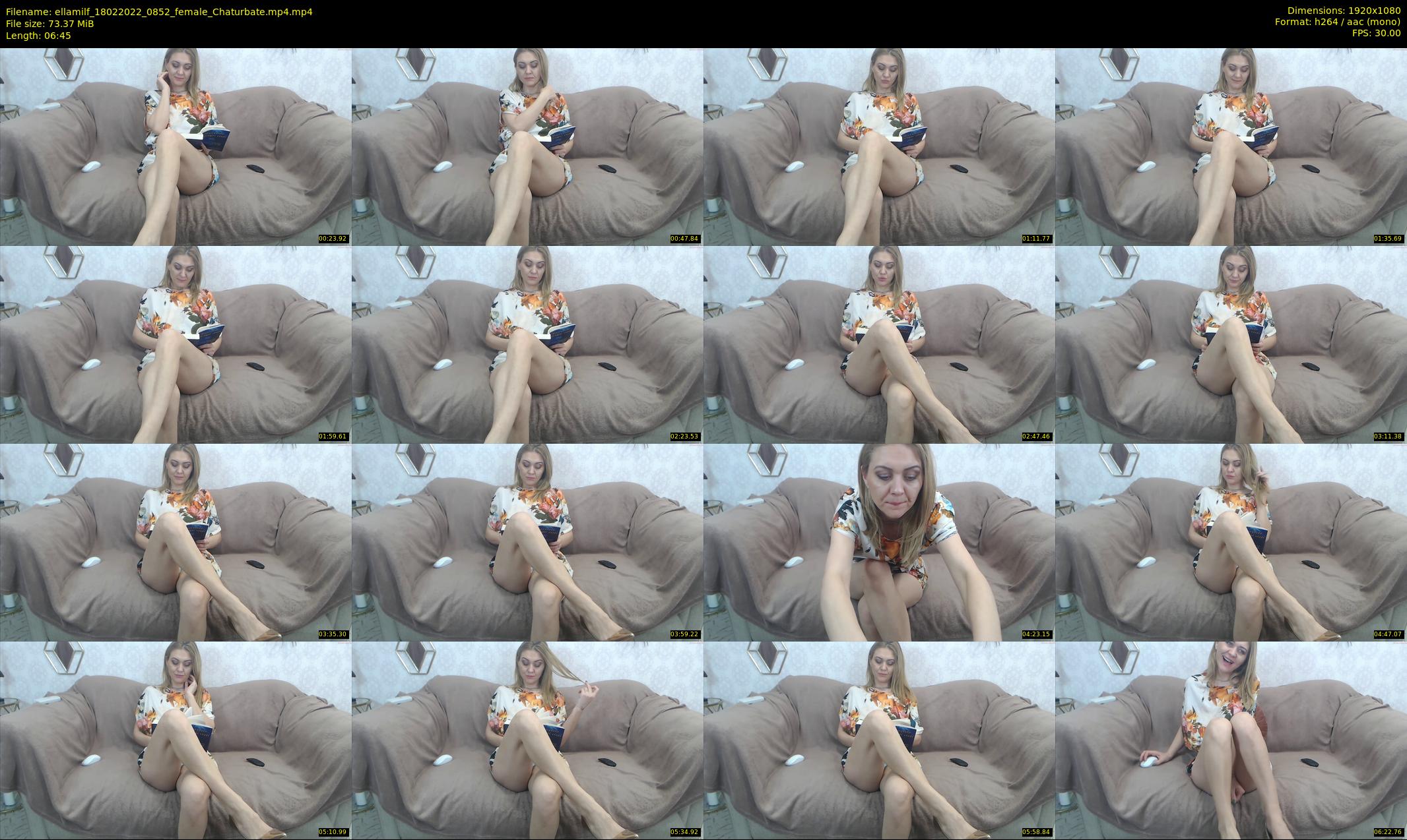 ellamilf — 7 minute Chaturbate female cam show recording, 1080p, Feb 18, 2022