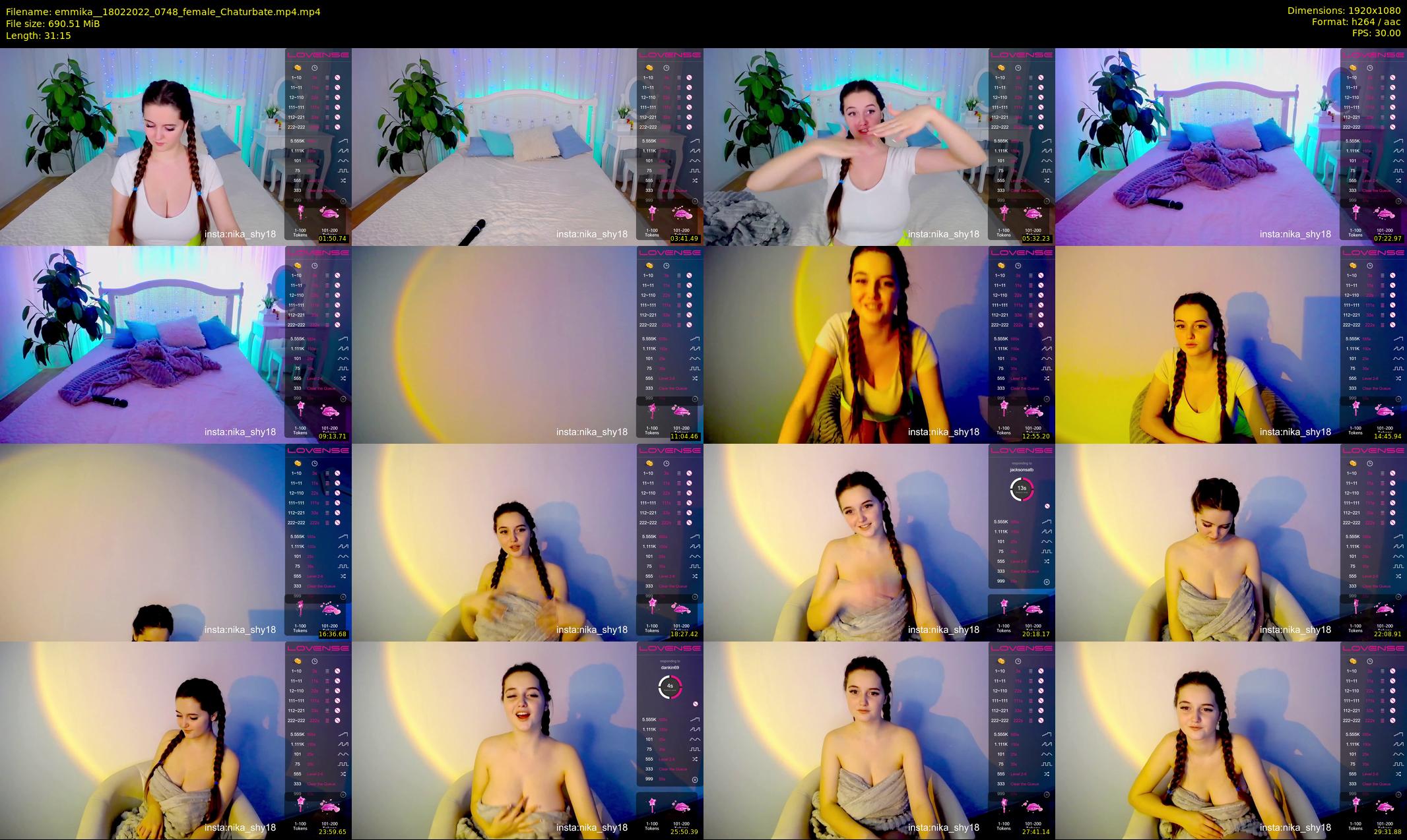 emmika_ — 32 minute Chaturbate female cam show recording, 1080p, Feb 18, 2022