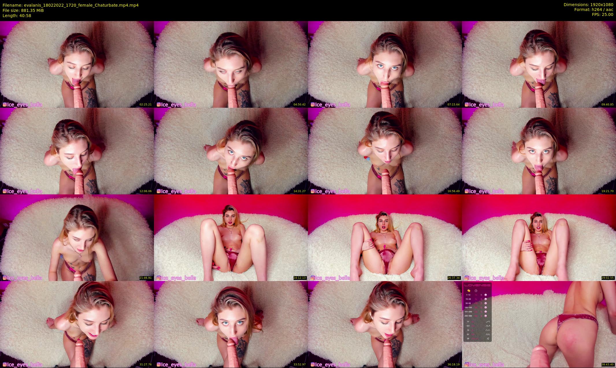 evalanis — 41 minute Chaturbate couple cam show recording, 1080p, Feb 18, 2022