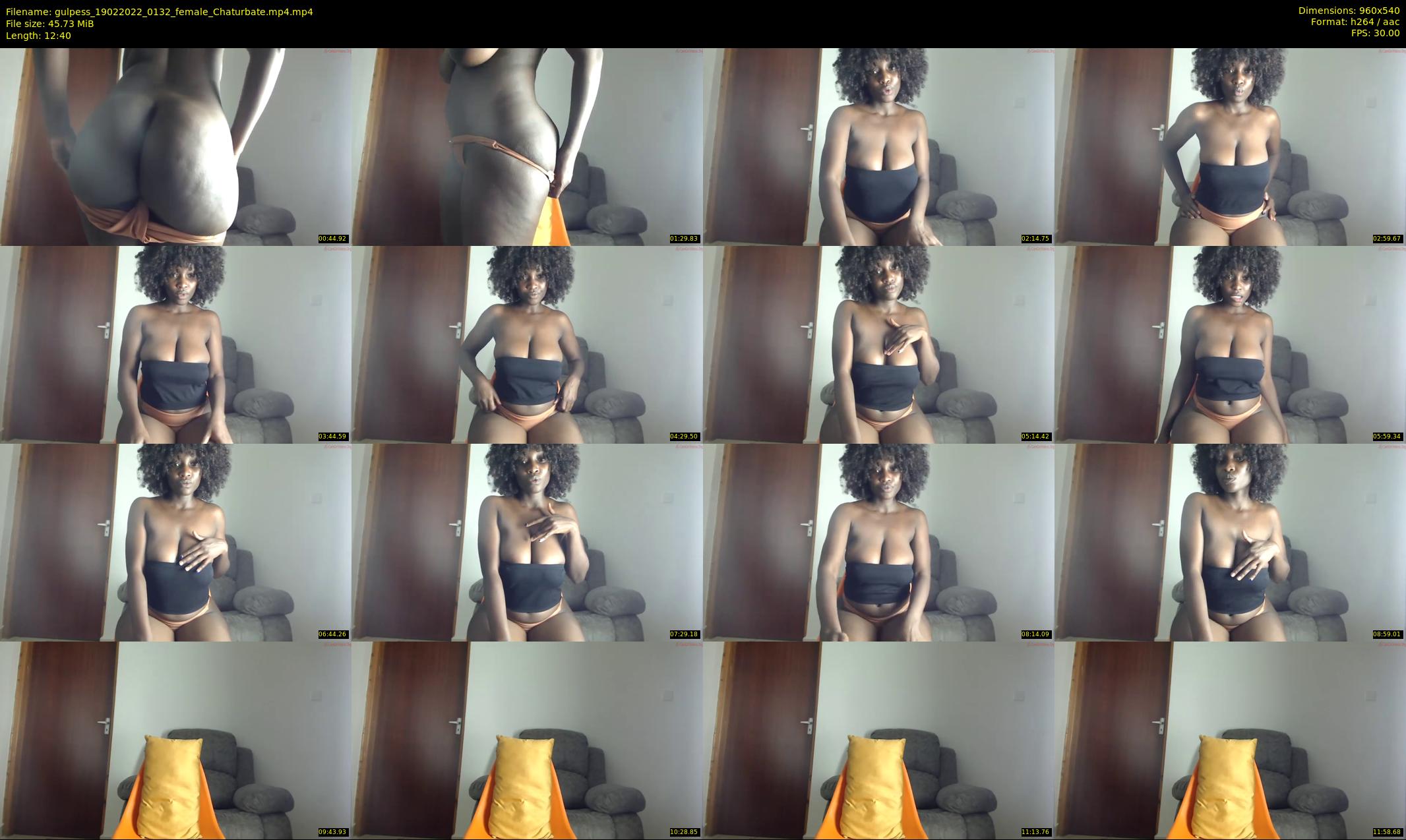 gulpess — 13 minute Chaturbate female cam show recording, 480p, Feb 19, 2022