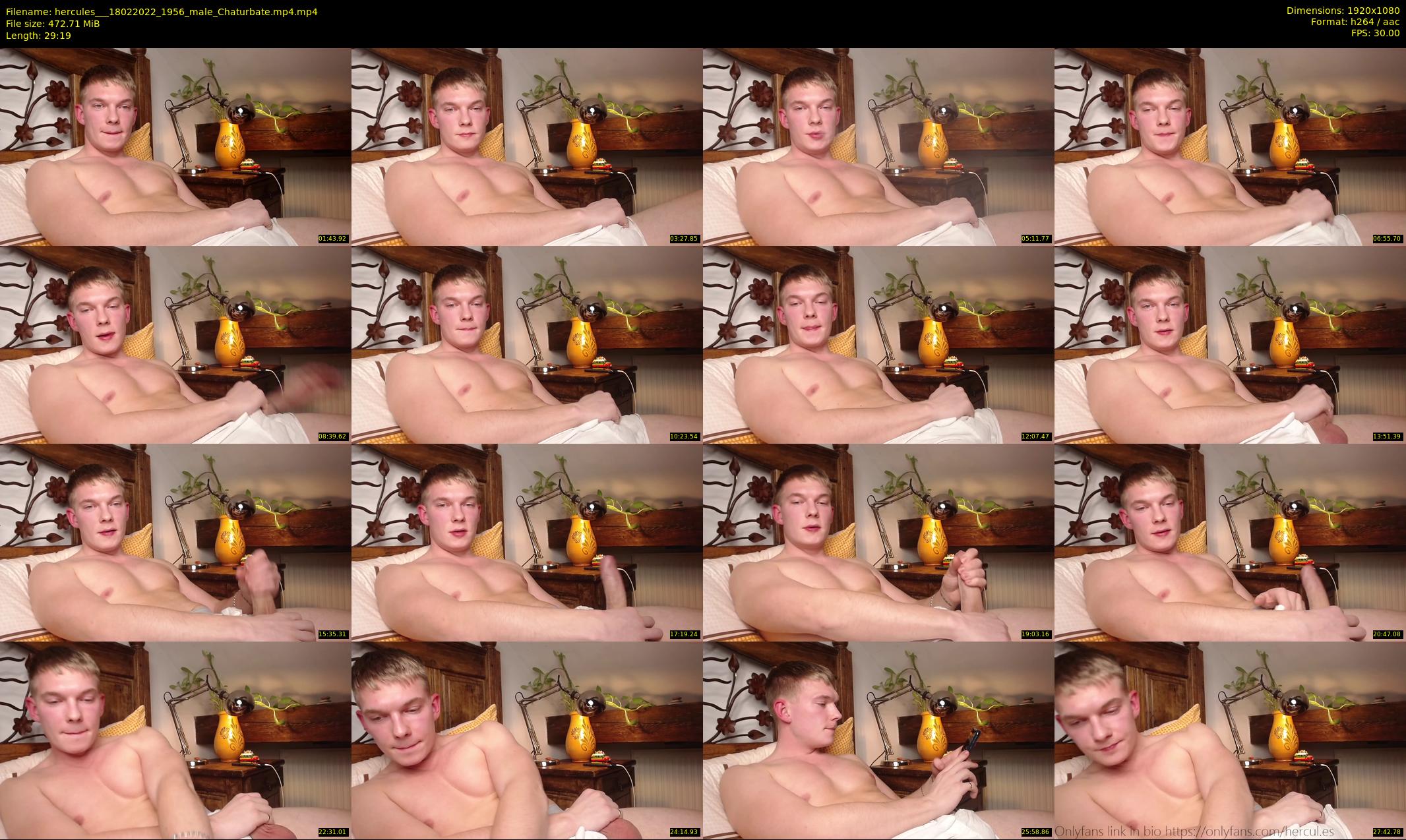 hercules__ — 30 minute Chaturbate male cam show recording, 1080p, Feb 18, 2022
