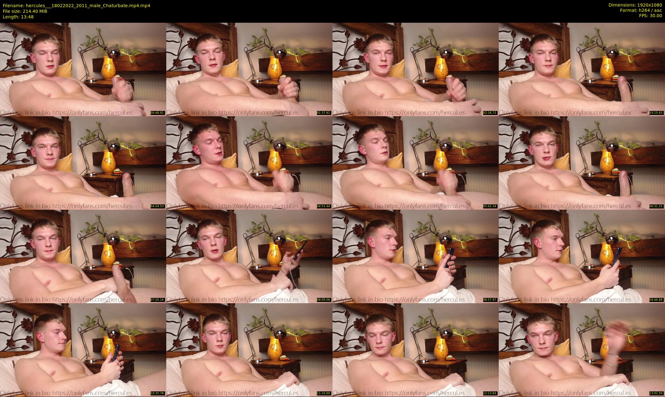 hercules__ — 14 minute Chaturbate male cam show recording, 1080p, Feb 18, 2022