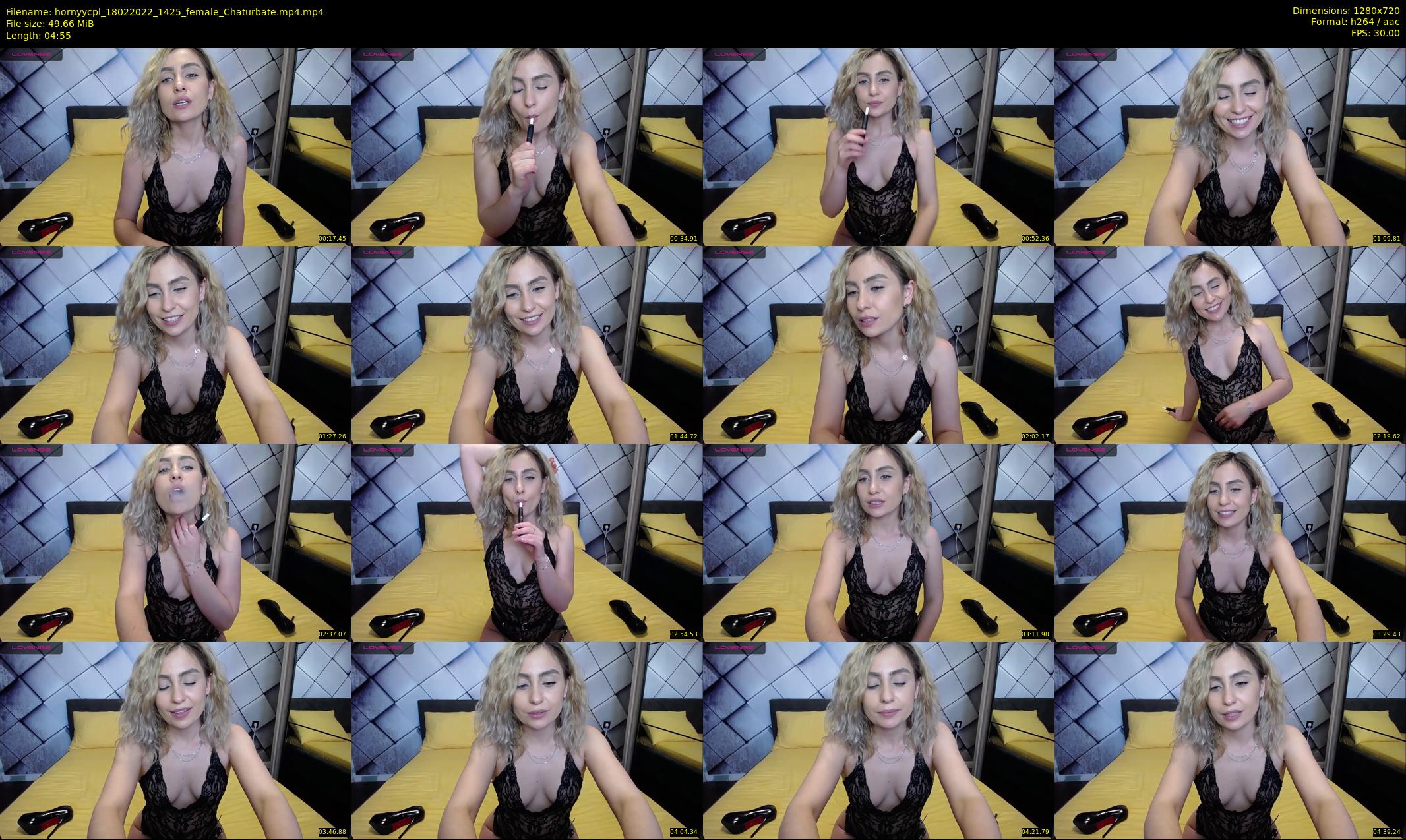 hornyycpl — 5 minute Chaturbate couple cam show recording, 720p, Feb 18, 2022