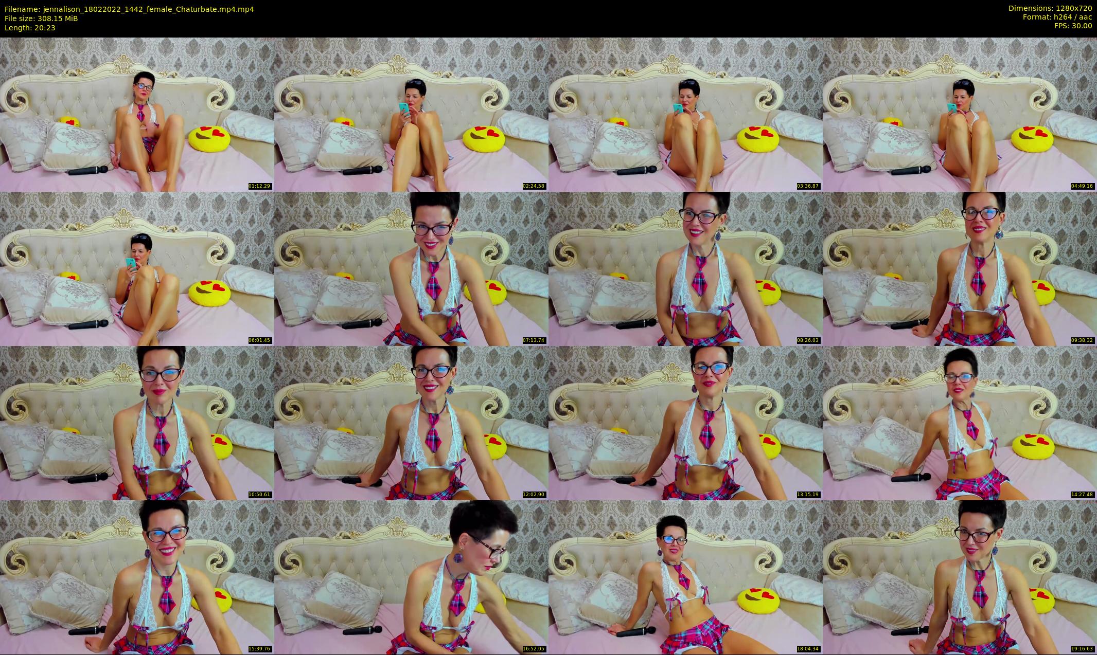 jennalison — 21 minute Chaturbate female cam show recording, 720p, Feb 18, 2022
