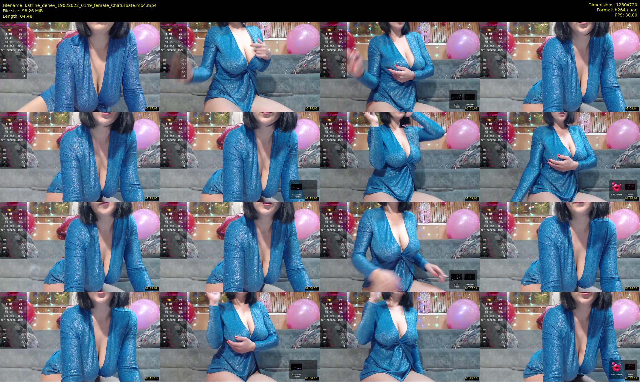 katrine_denev — 5 minute Chaturbate female cam show recording, 720p, Feb 19, 2022