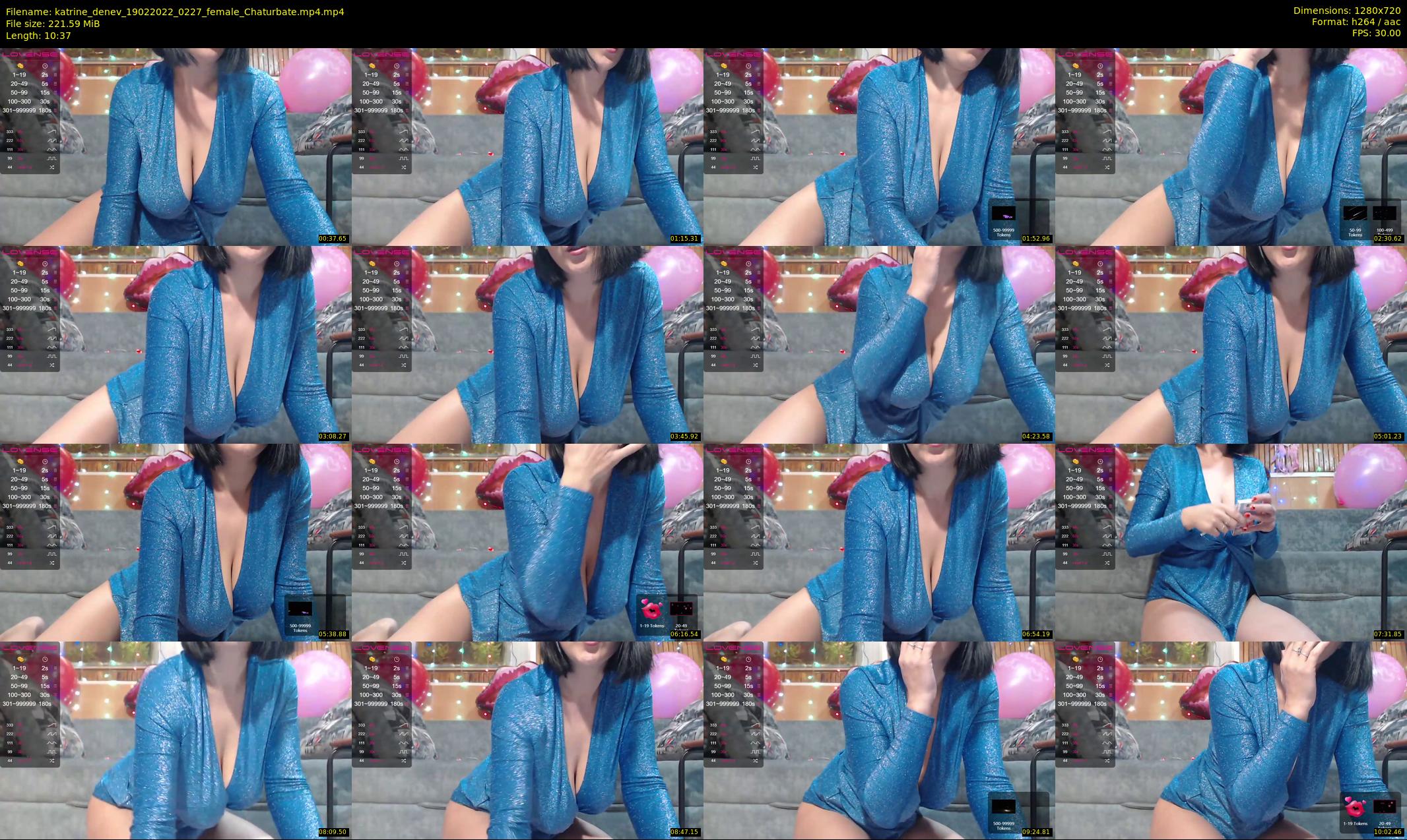 katrine_denev — 11 minute Chaturbate female cam show recording, 720p, Feb 19, 2022