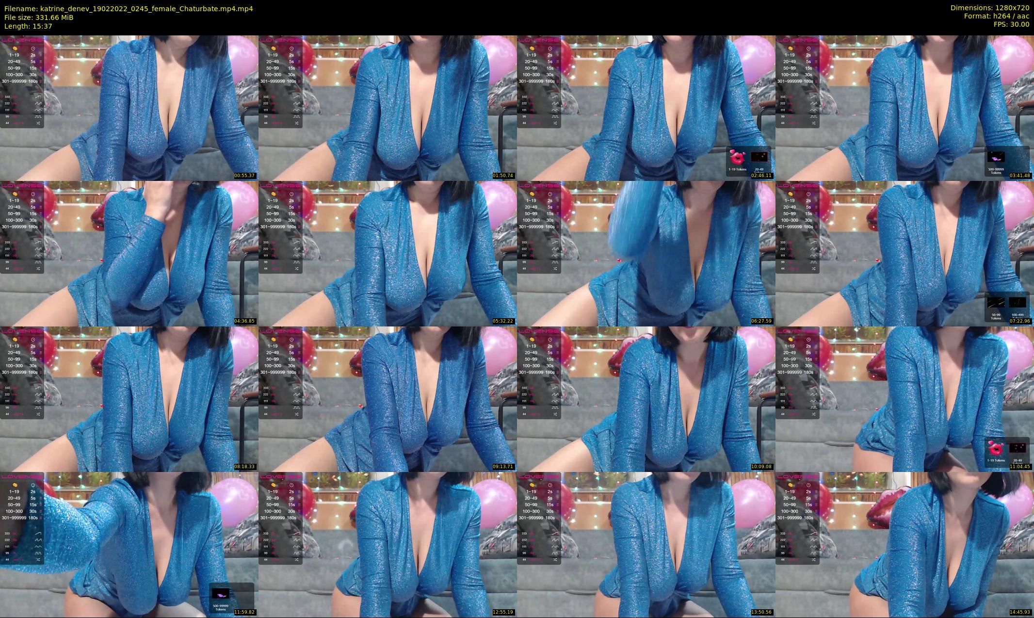 katrine_denev — 16 minute Chaturbate female cam show recording, 720p, Feb 19, 2022