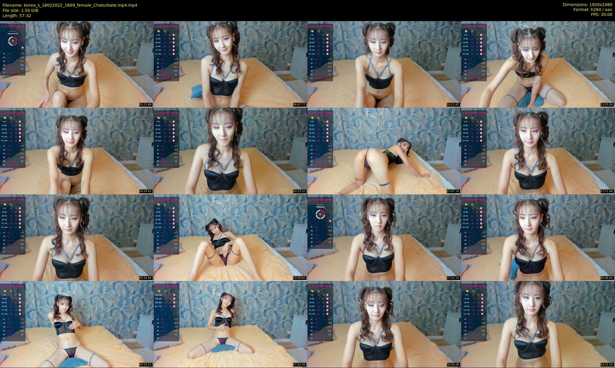 korea_s — 58 minute Chaturbate female cam show recording, 1080p, Feb 18, 2022