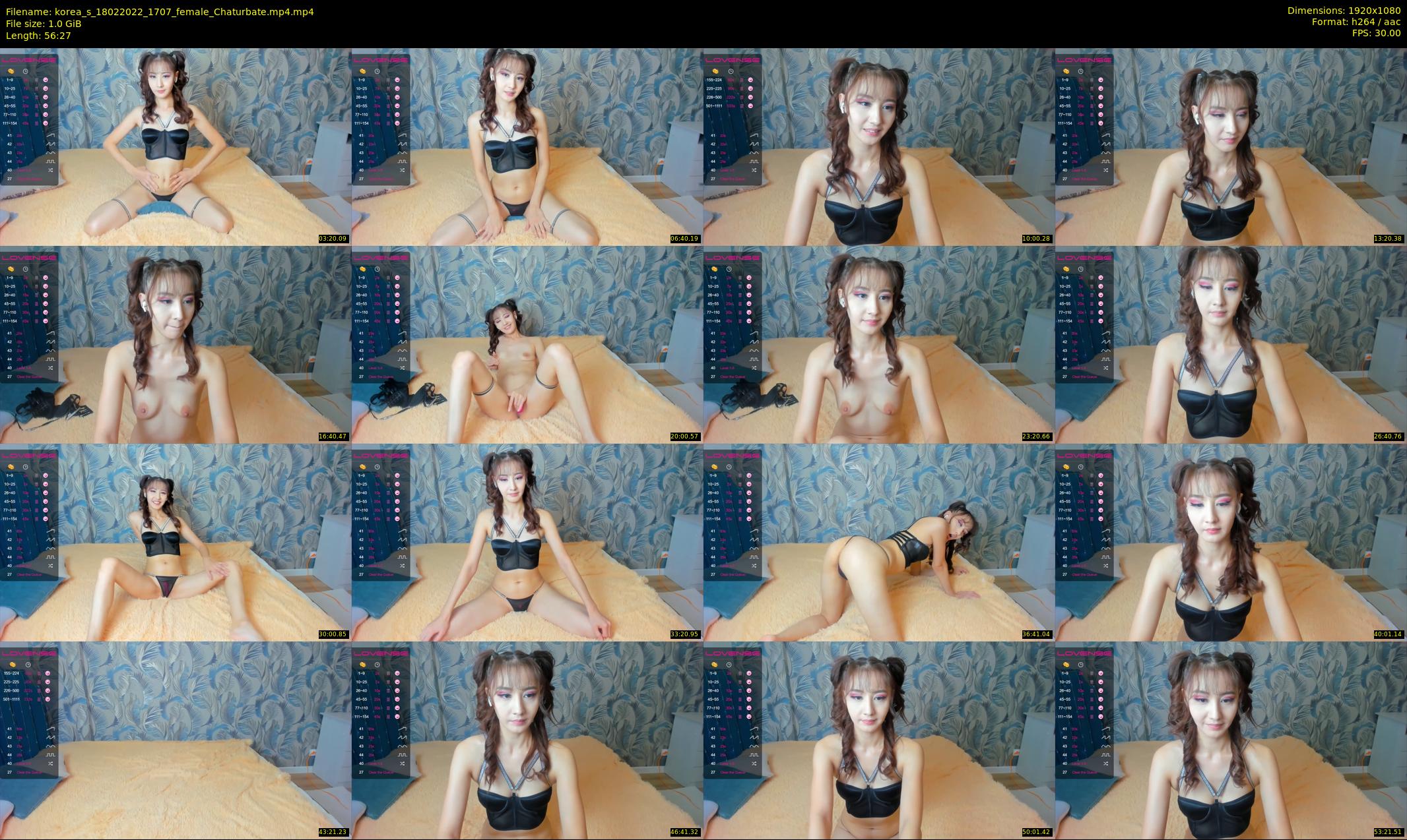 korea_s — 57 minute Chaturbate female cam show recording, 1080p, Feb 18, 2022