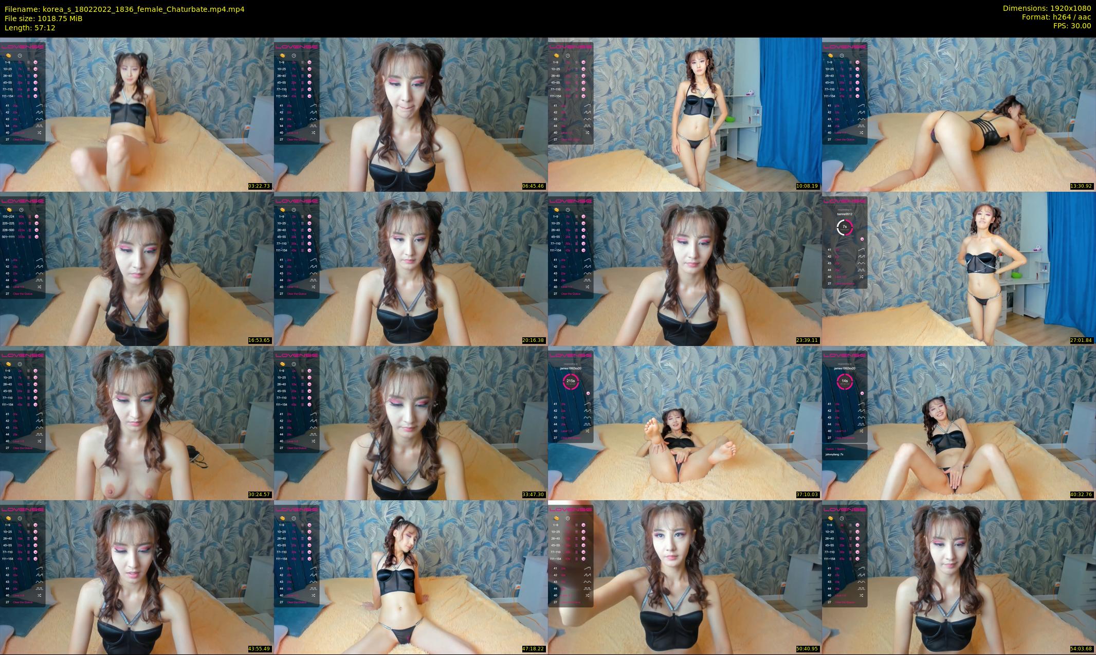 korea_s — 58 minute Chaturbate female cam show recording, 1080p, Feb 18, 2022