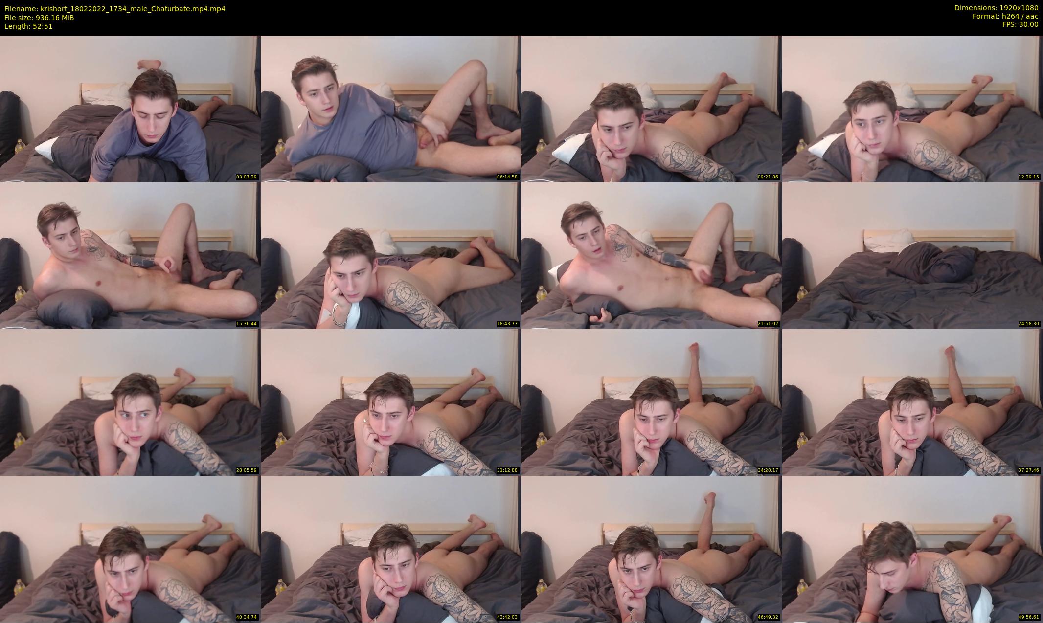krishort — 53 minute Chaturbate male cam show recording, 1080p, Feb 18, 2022