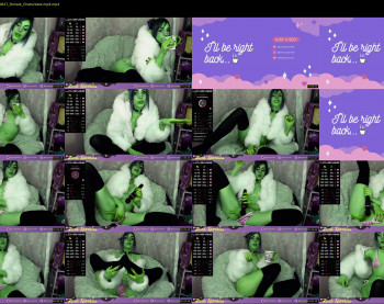 lunasparkles — 61 minute Chaturbate female cam show recording, 1080p, Feb 18, 2022