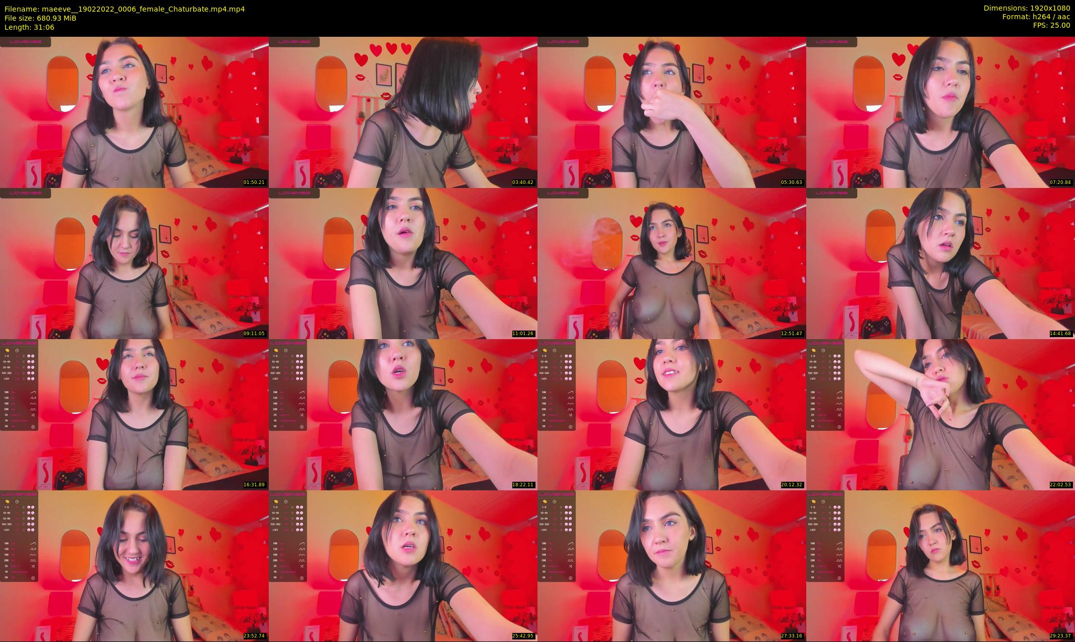 maeeve_ — 32 minute Chaturbate female cam show recording, 1080p, Feb 19, 2022