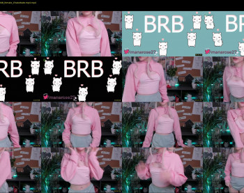 mana_rose — 55 minute Chaturbate female cam show recording, 1080p, Feb 18, 2022