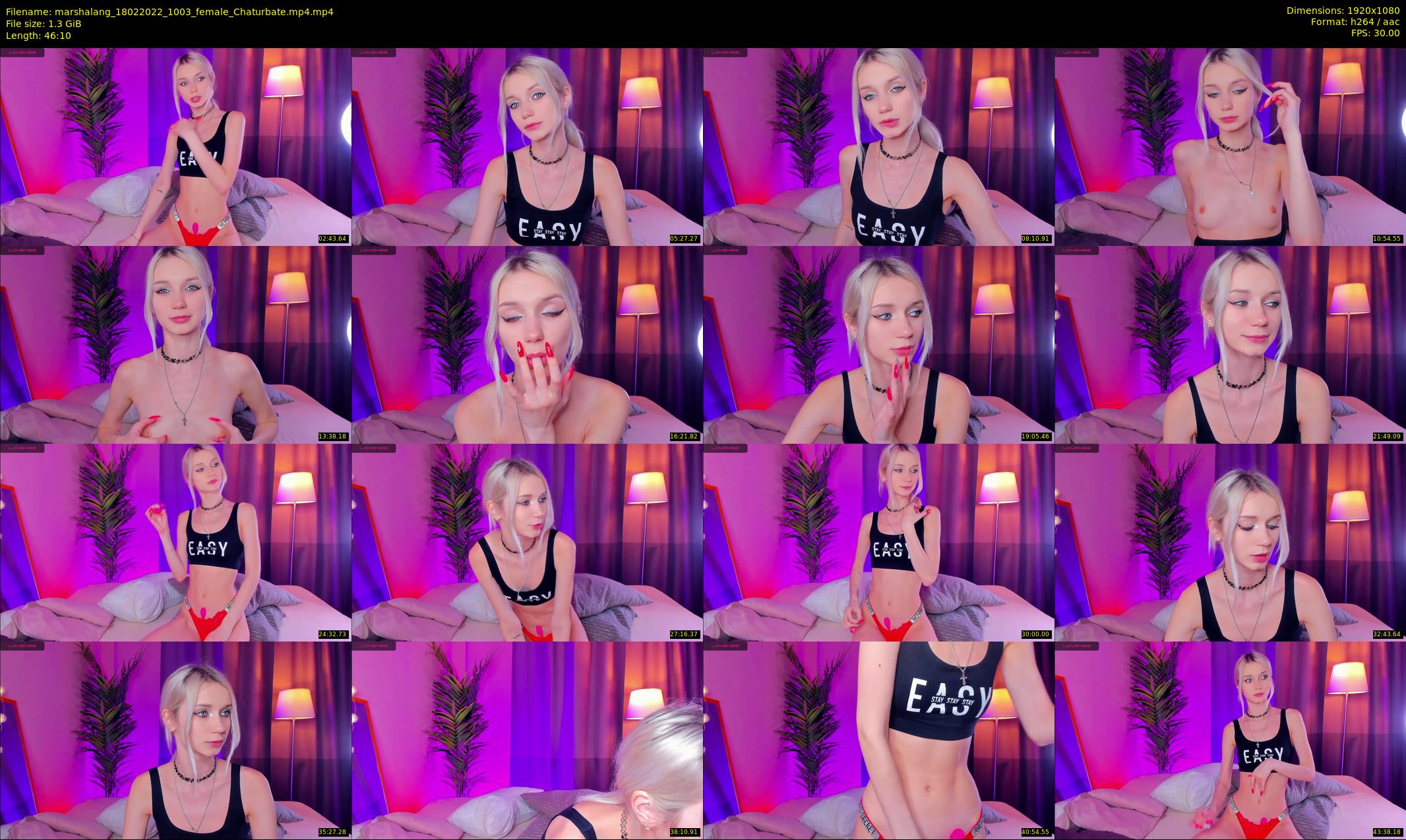 marshalang — 47 minute Chaturbate couple cam show recording, 1080p, Feb 18, 2022